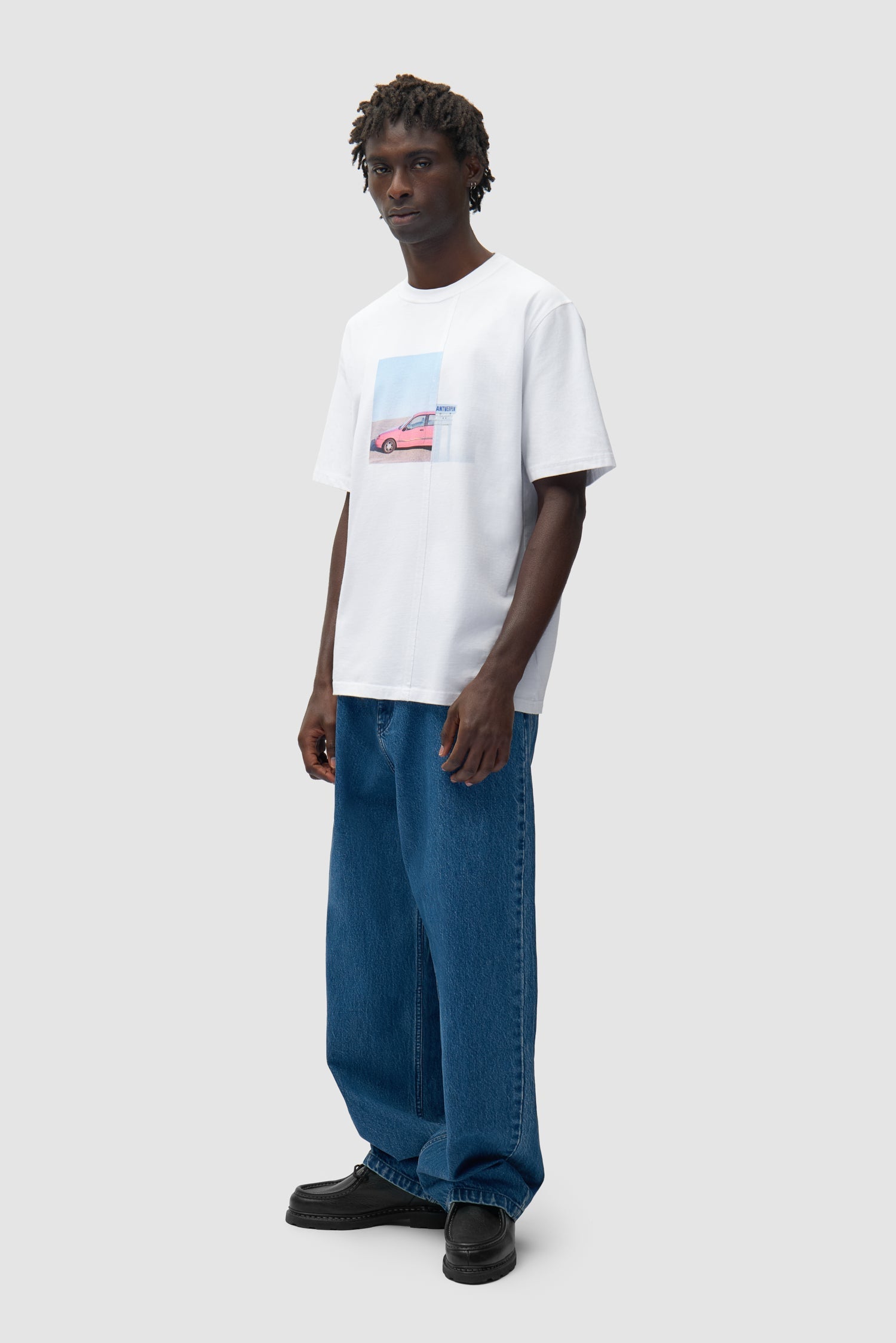 T-shirt photo - Blanc