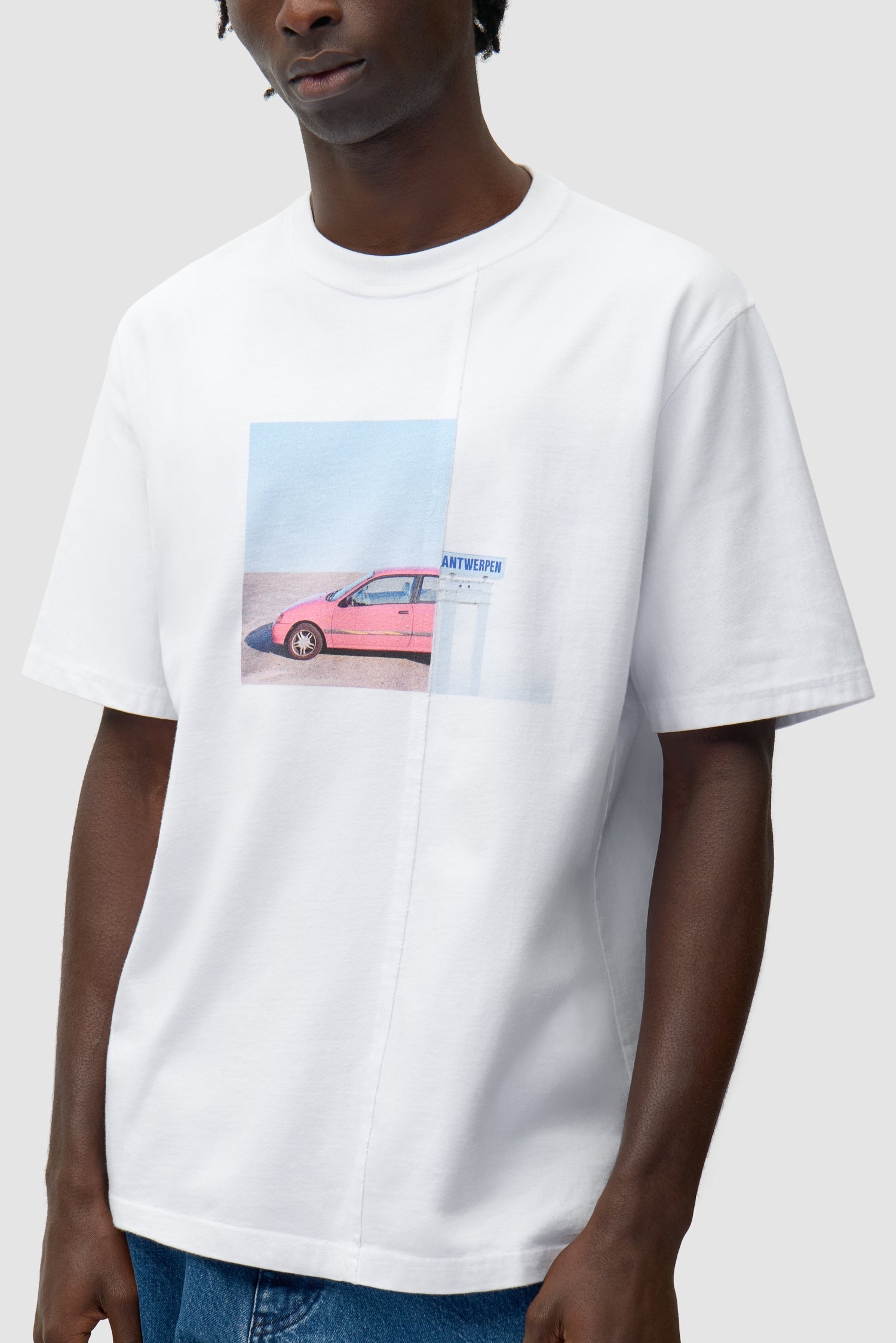 T-shirt photo - Blanc
