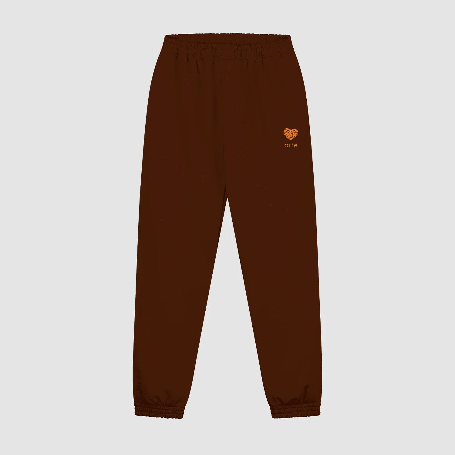 Pantalon de survêtement Heart Flower - Marron