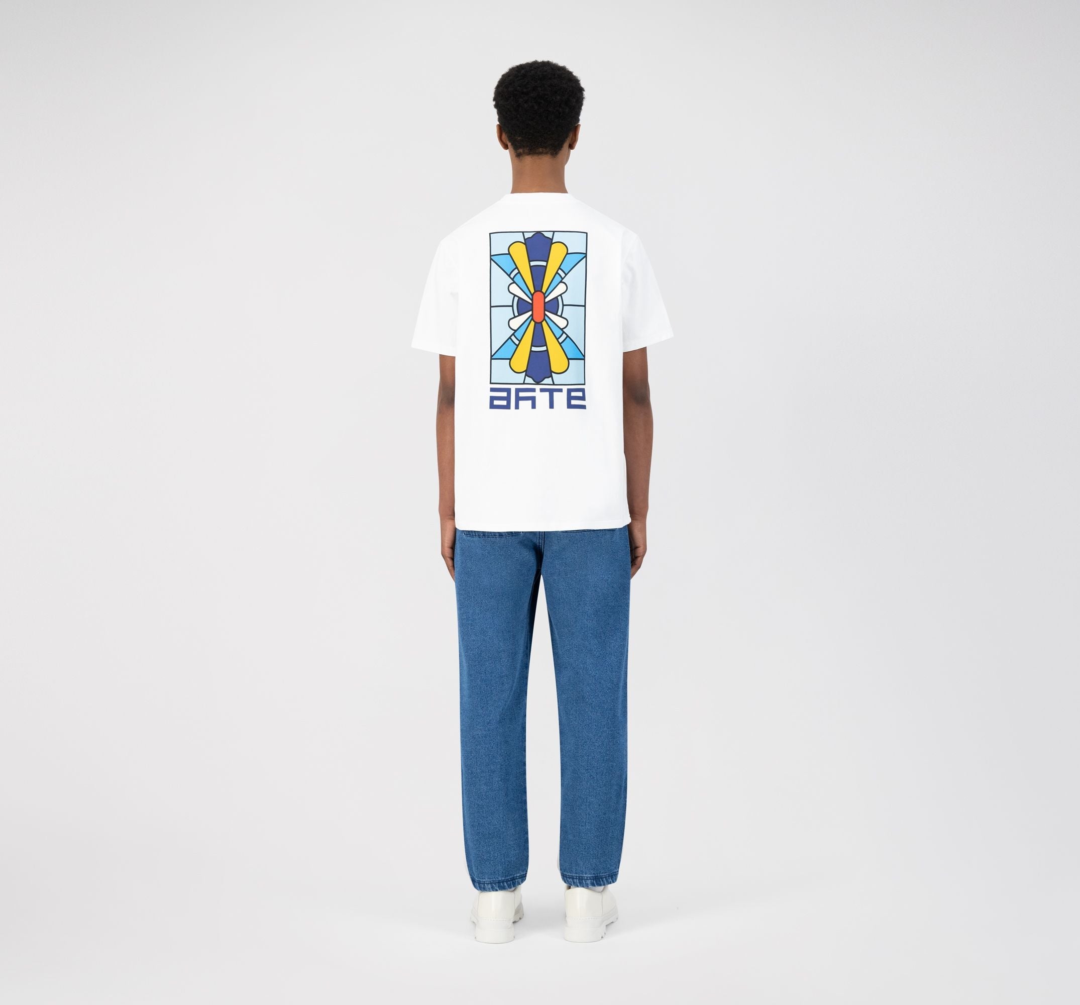 T-shirt Tissot Back Tile - Blanc