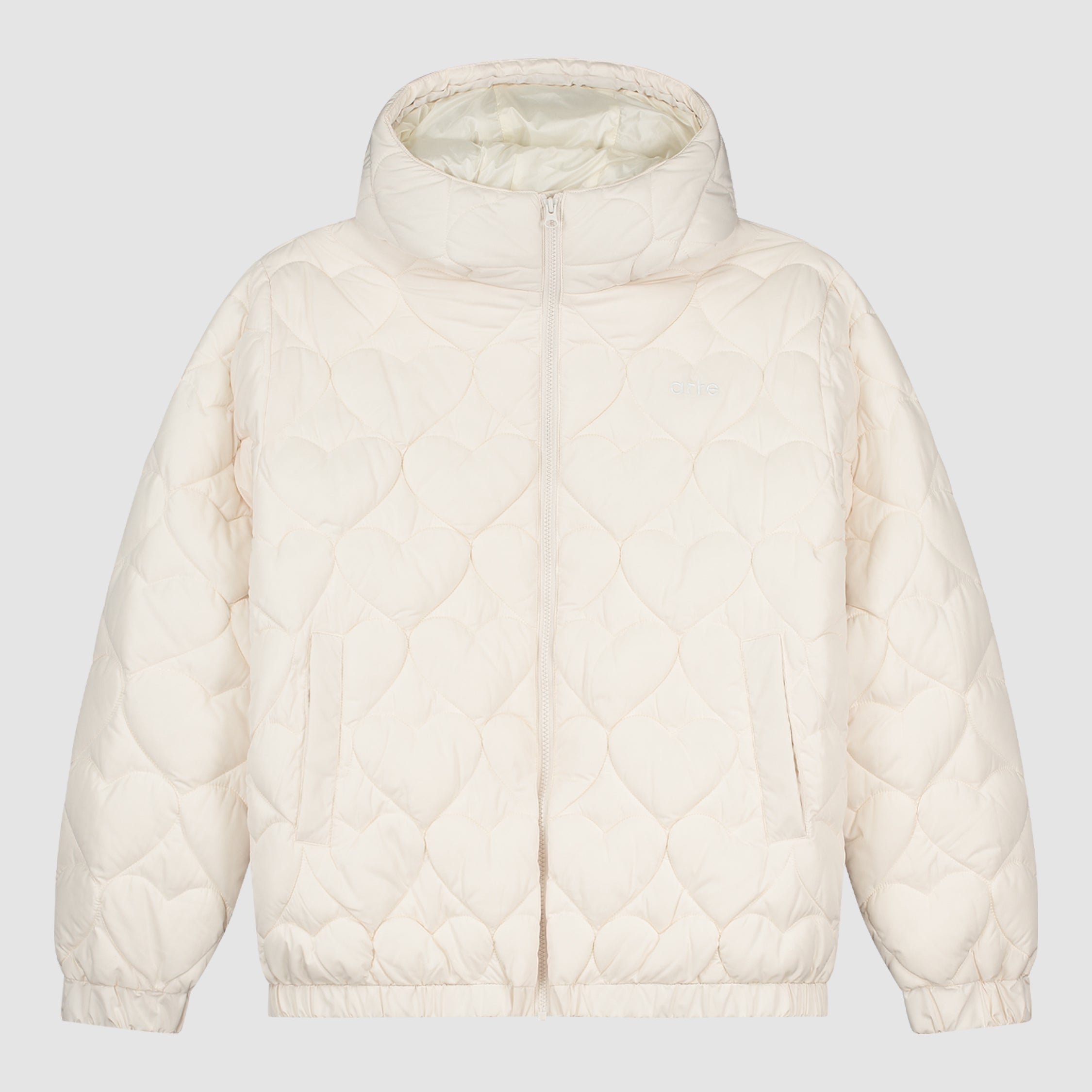 Veste polaire Joey Heart - Crème