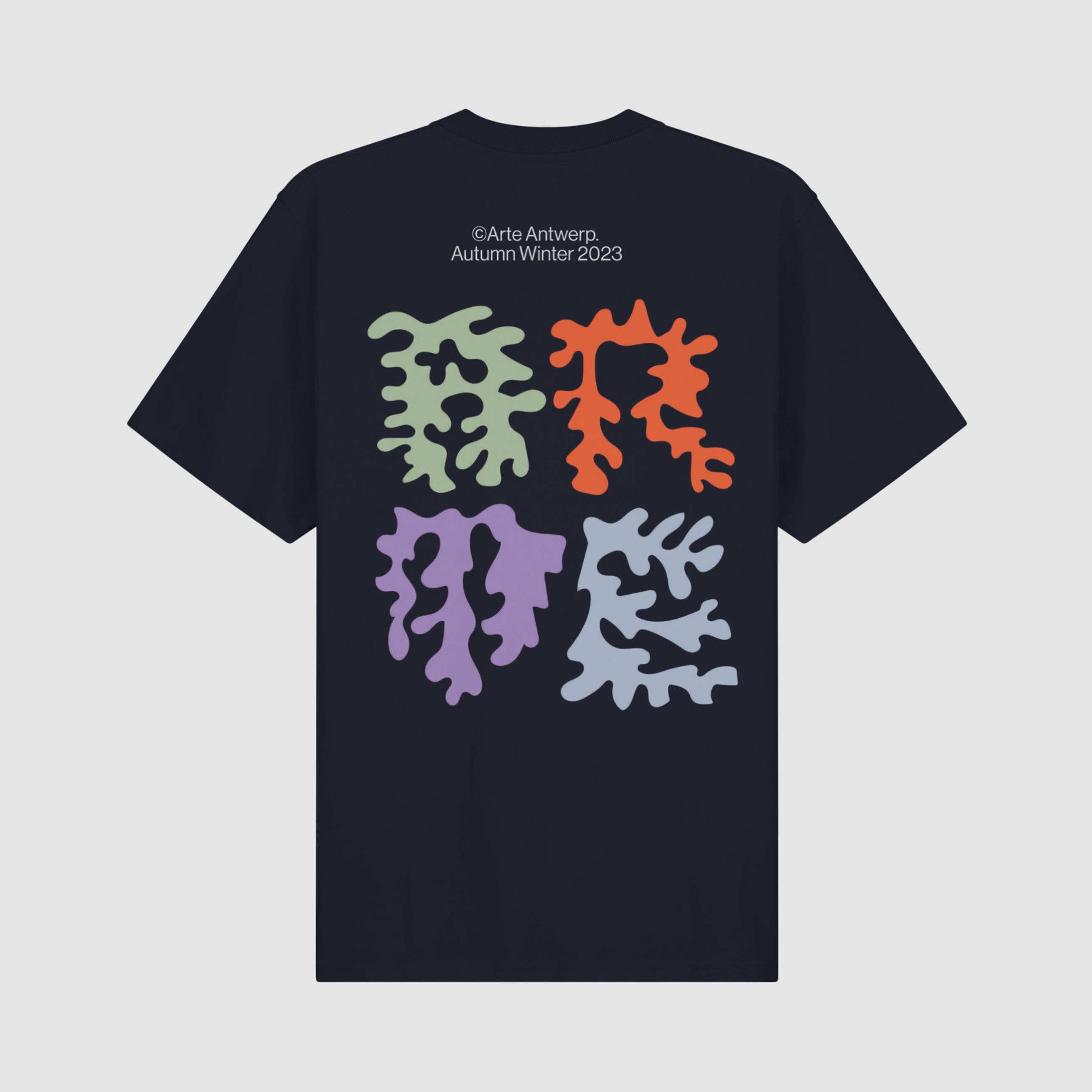 T-shirt Tommy Back Arte - Marine
