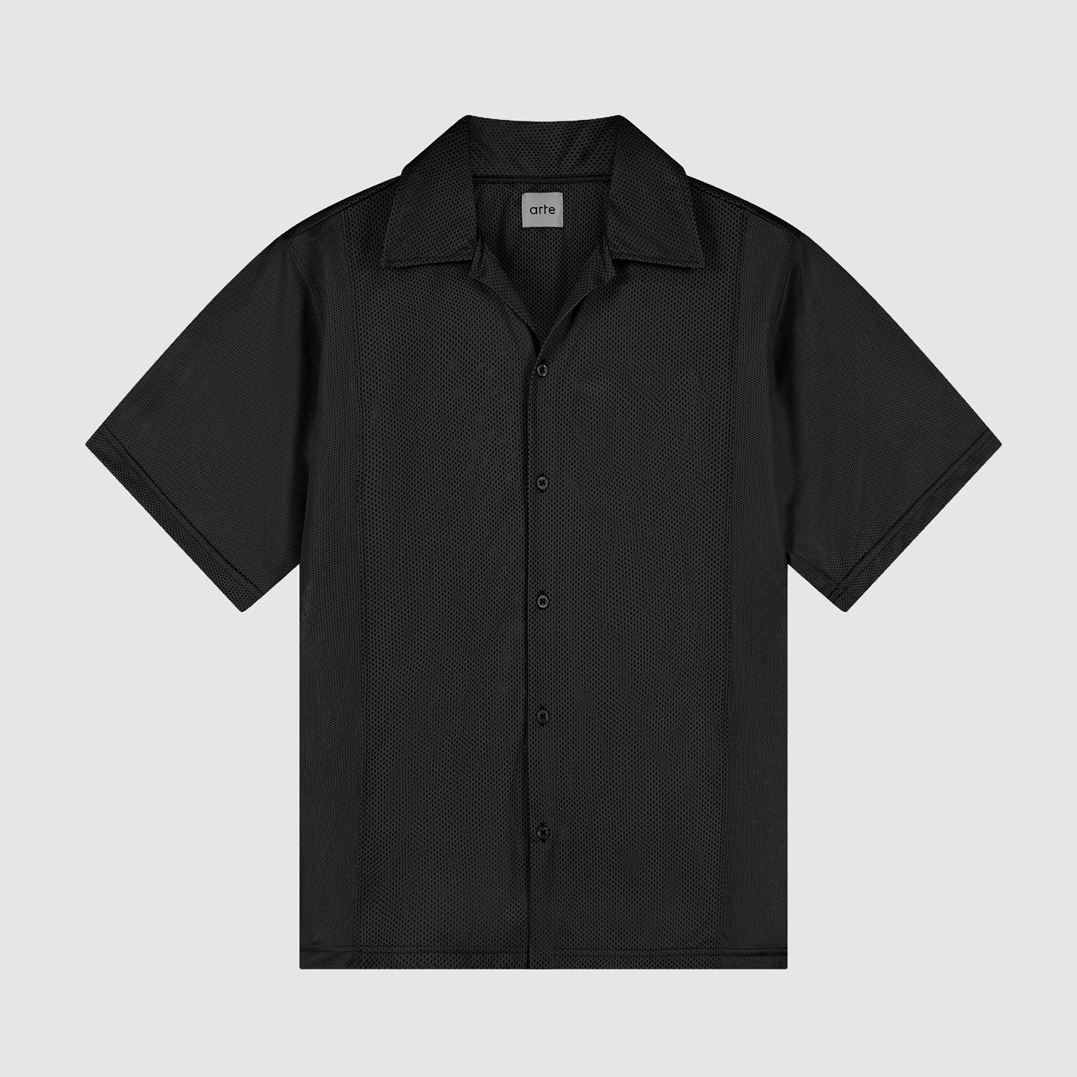 Chemise en maille - Noir