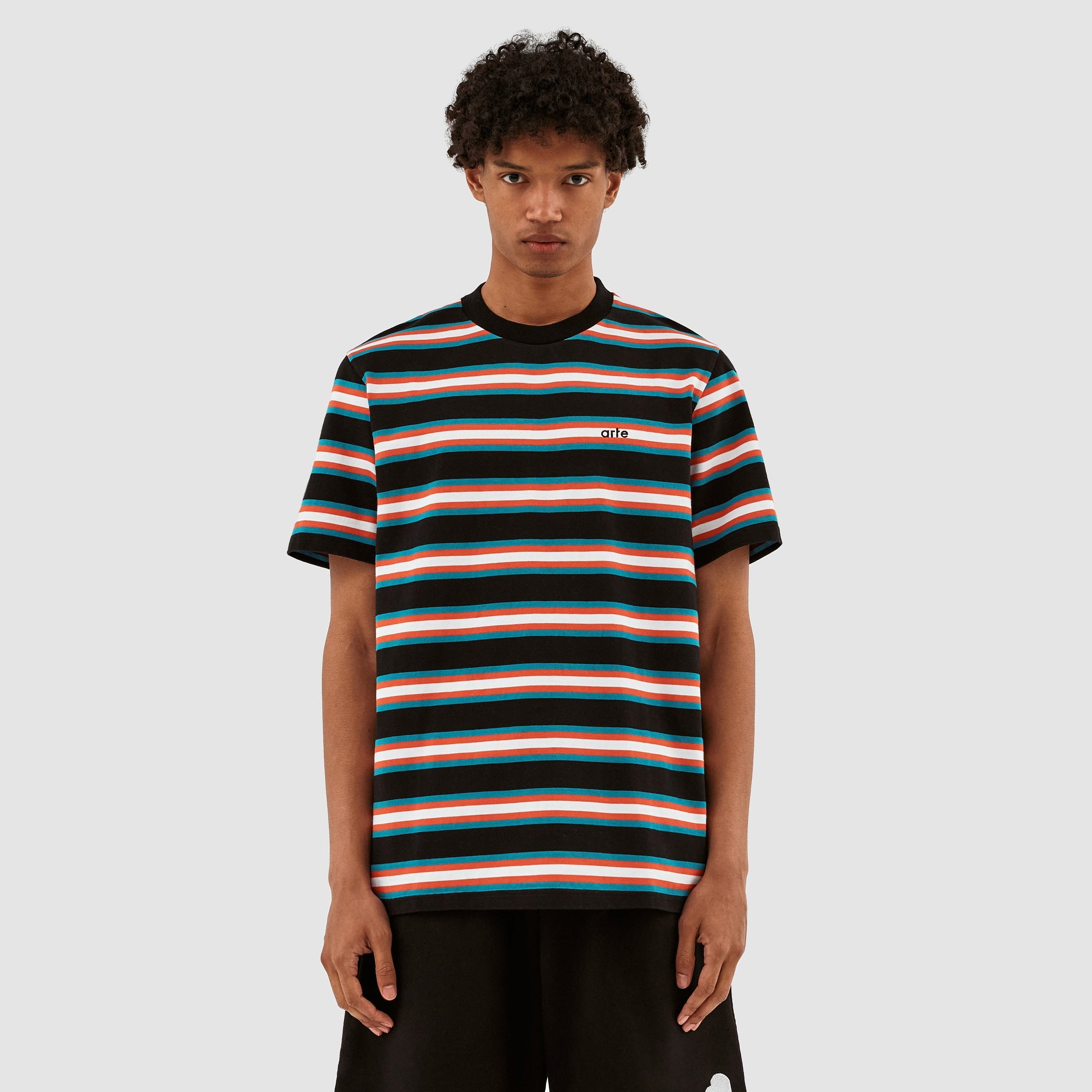 T-shirt rayé Téry - Noir