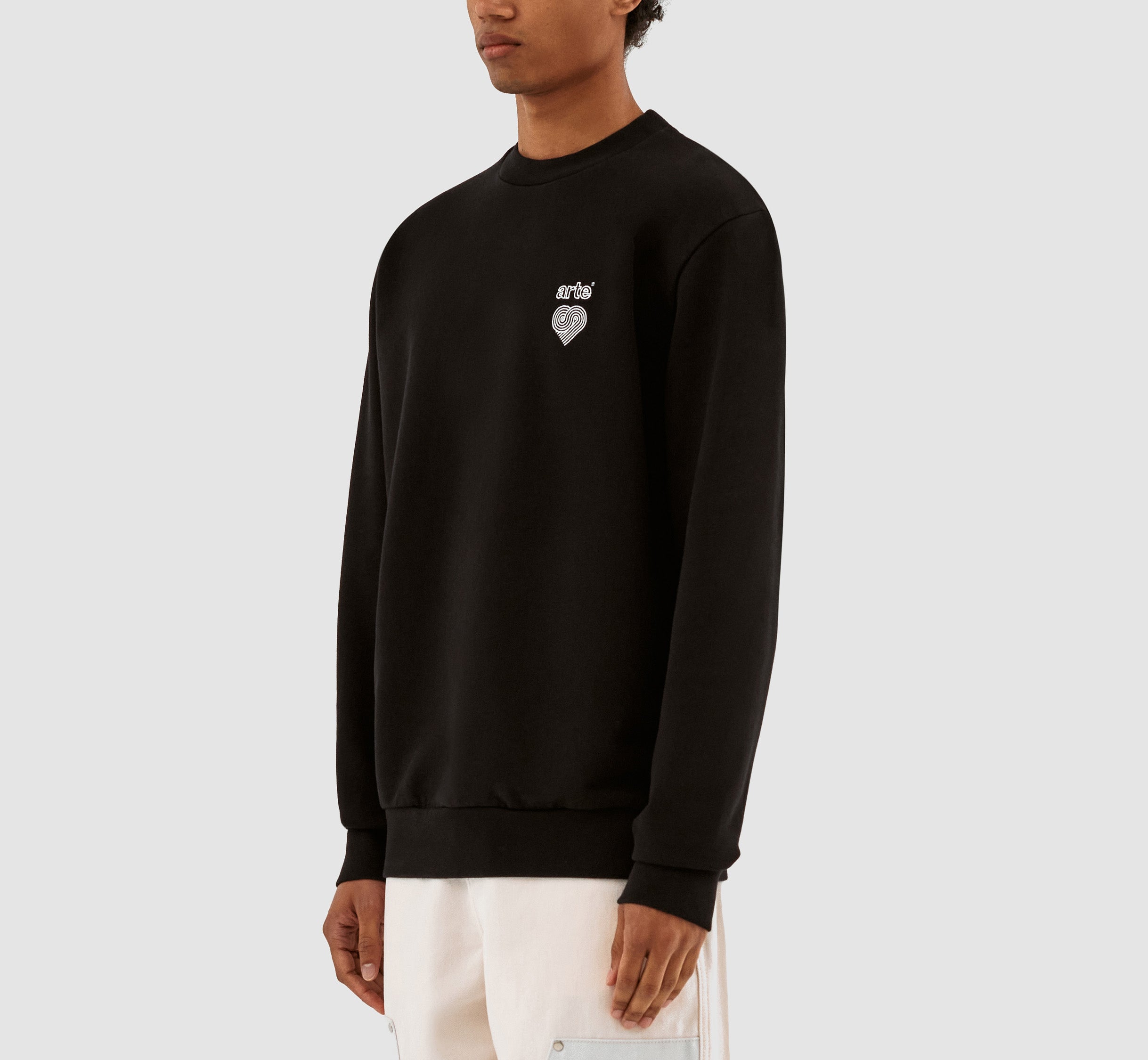 Col roulé avec logo Conrad Heart - Noir