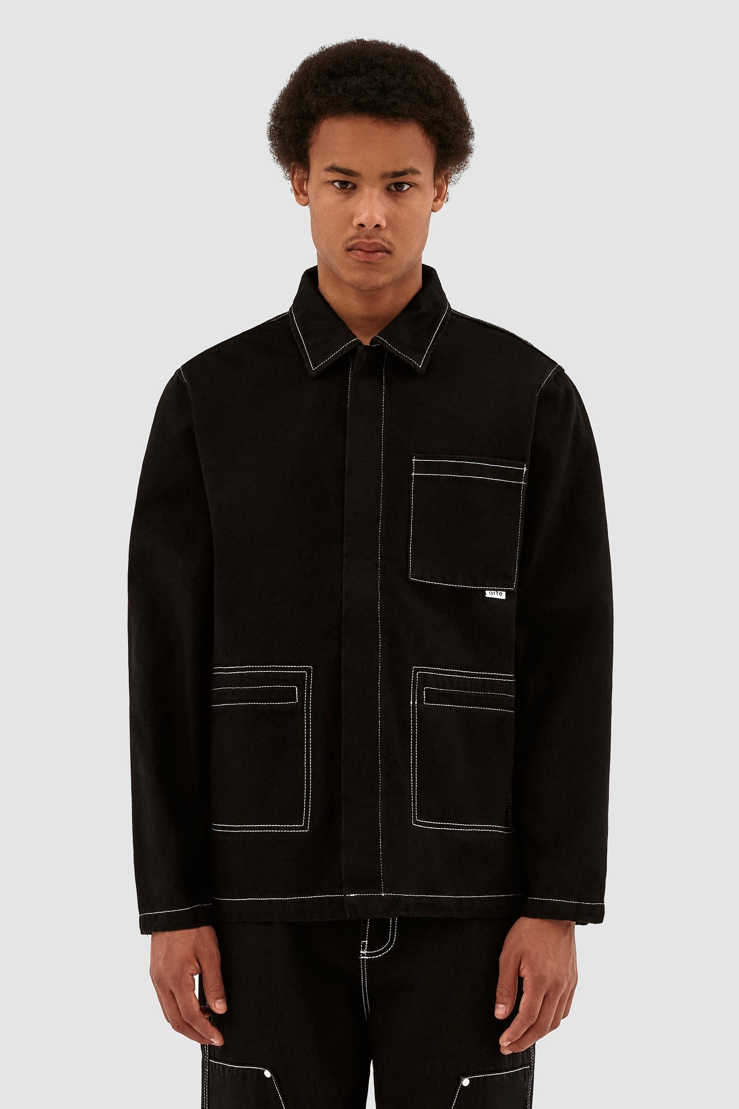 Veste Workwear Poelzig - Denim noir