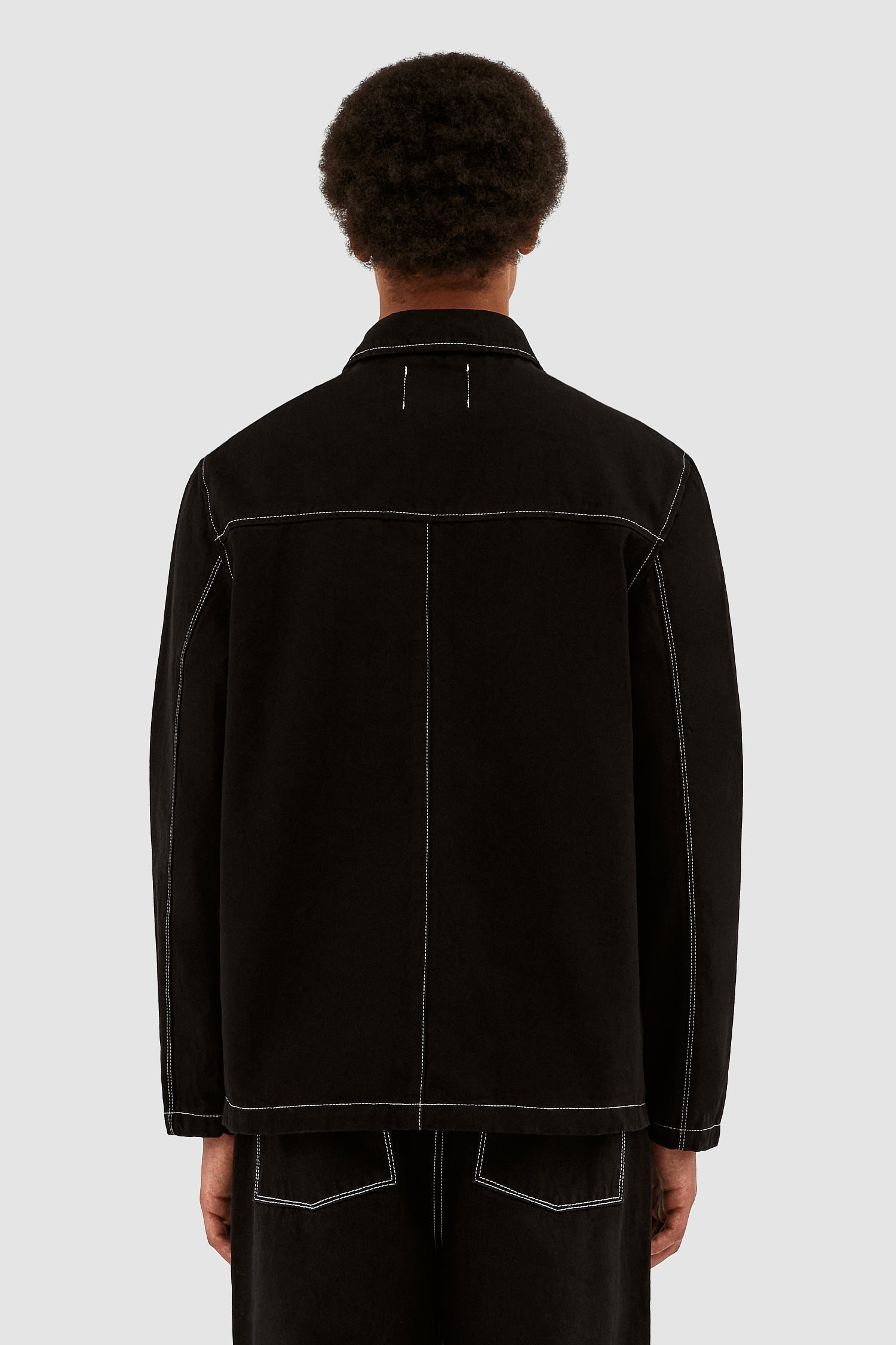 Veste Workwear Poelzig - Denim noir