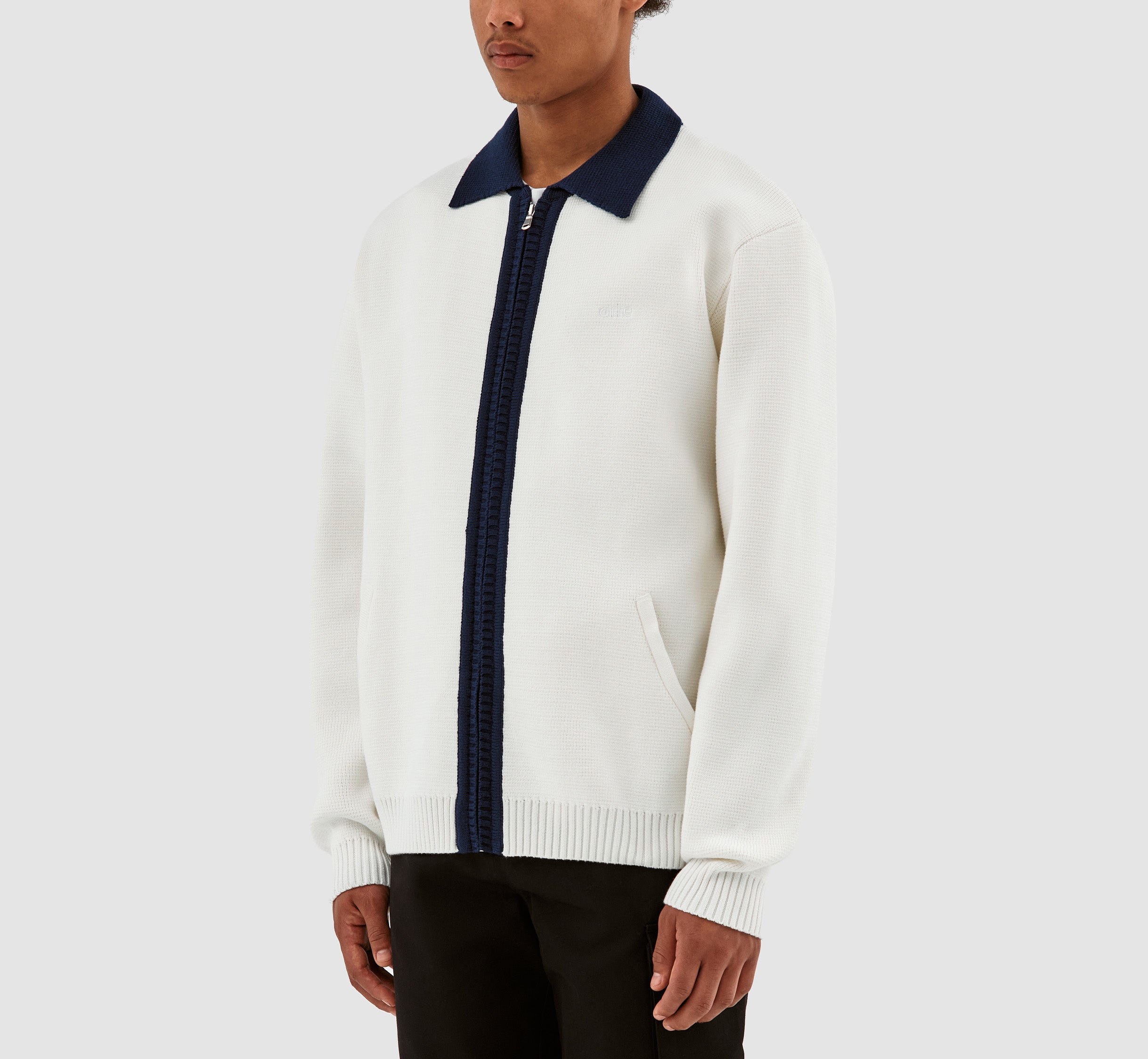 Cardigan Keler Conrast - Blanc