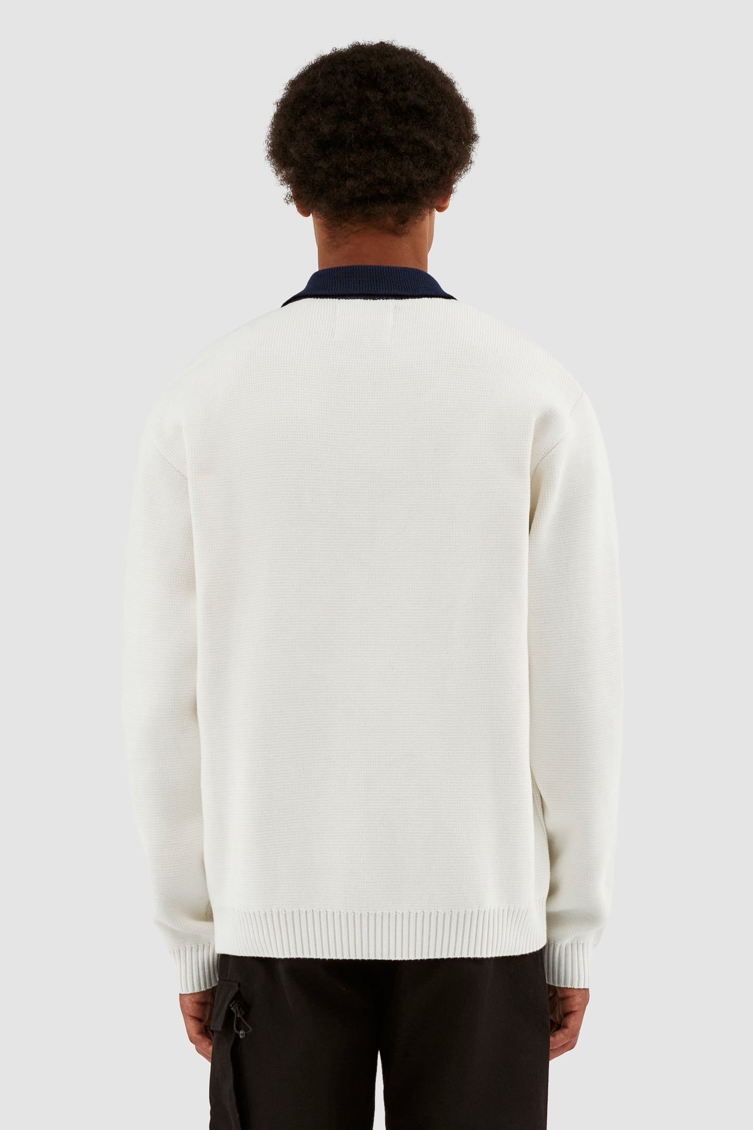 Cardigan Keler Conrast - Blanc