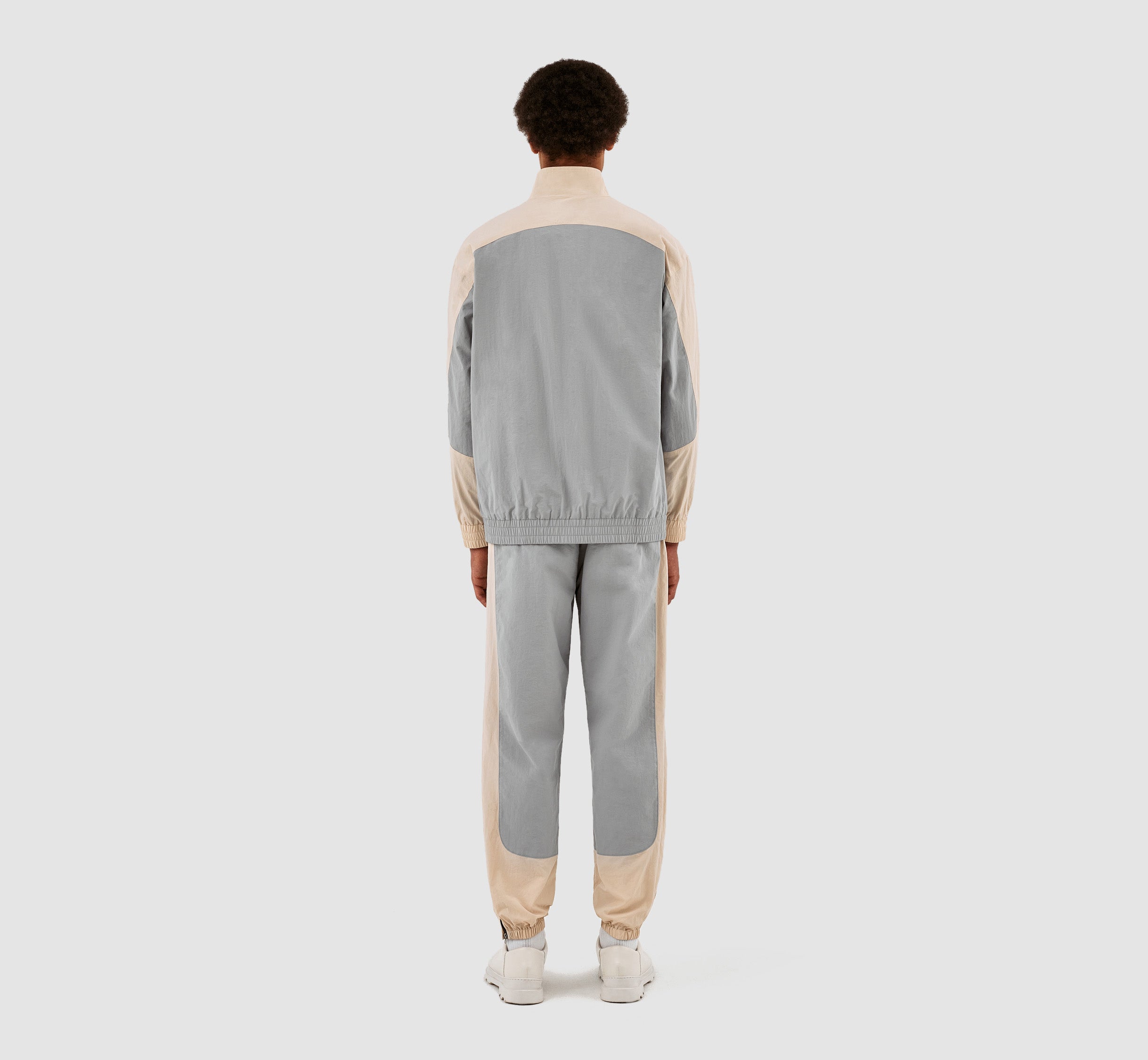 Veste Jordan Colorblock - Crème/Gris
