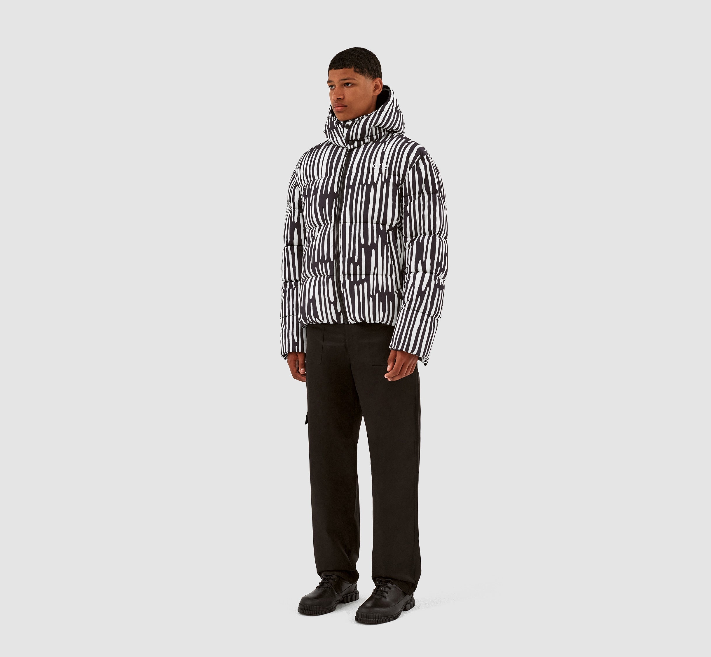 Veste polaire Joey Pereira - Noir/Blanc