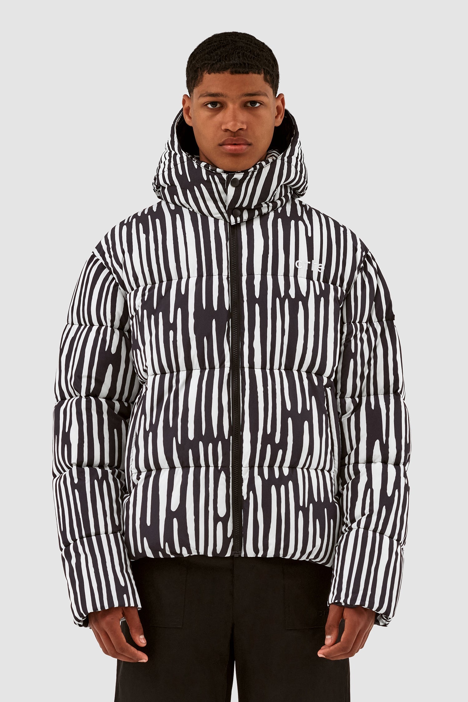 Veste polaire Joey Pereira - Noir/Blanc