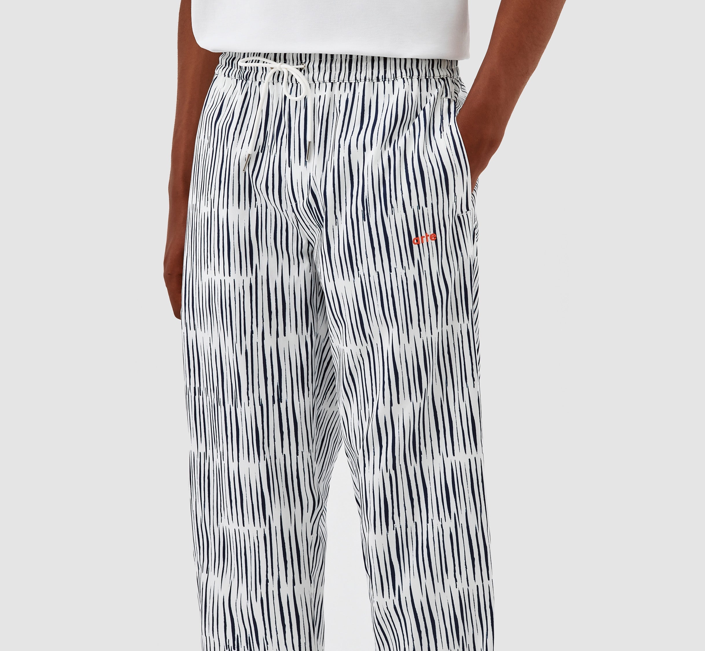Pantalon Jordan Pereira - Crème/Marine