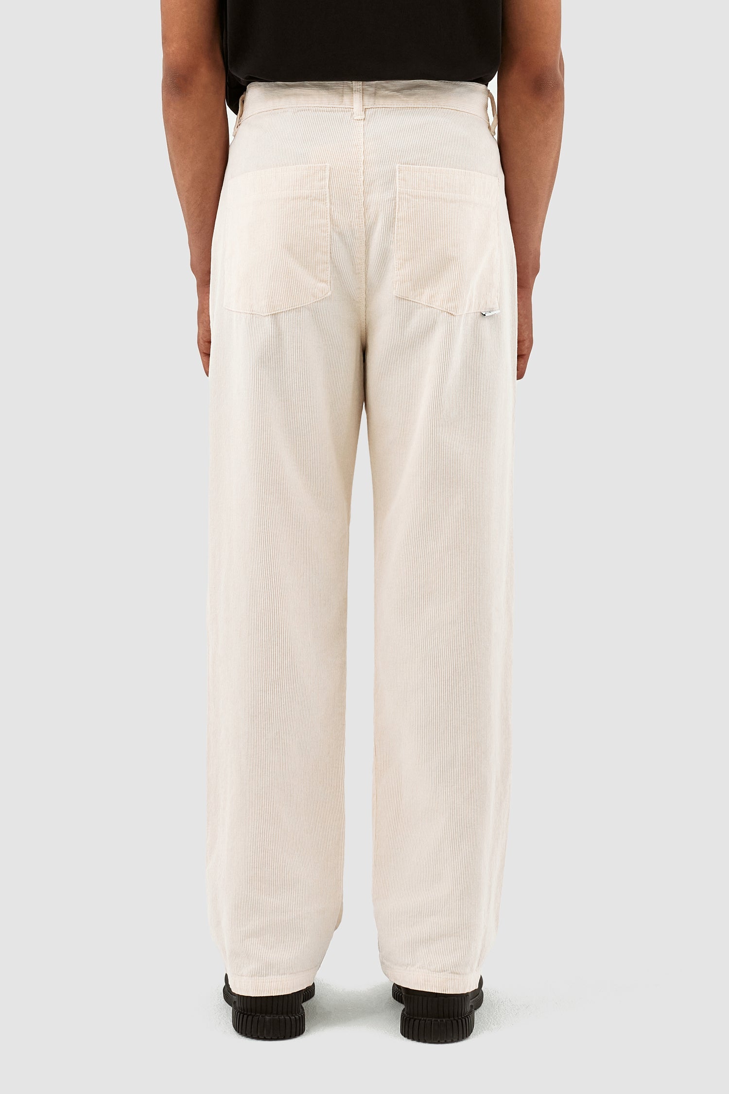 Pantalon en velours côtelé Perry - Crème