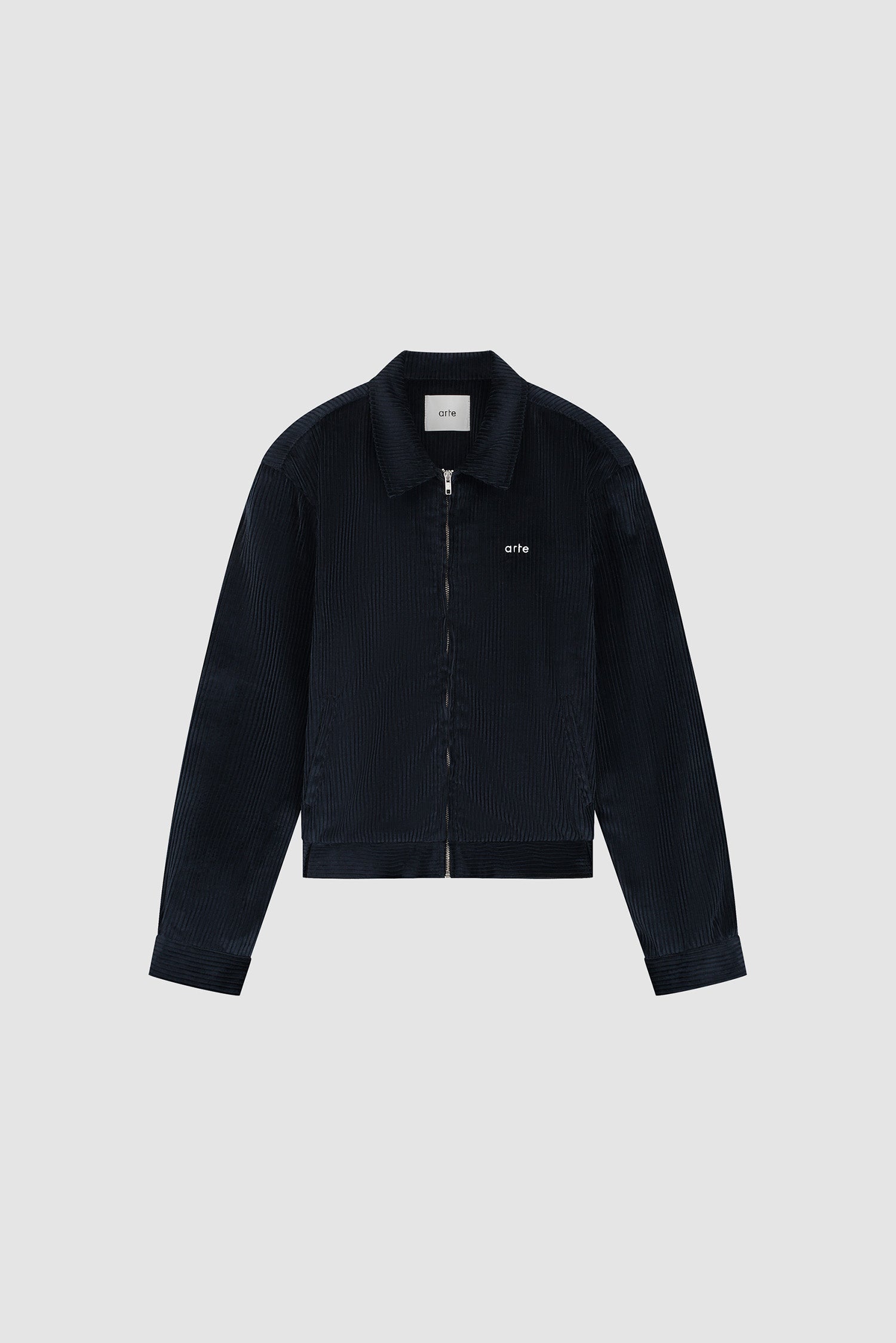 Veste en velours côtelé - Bleu marine
