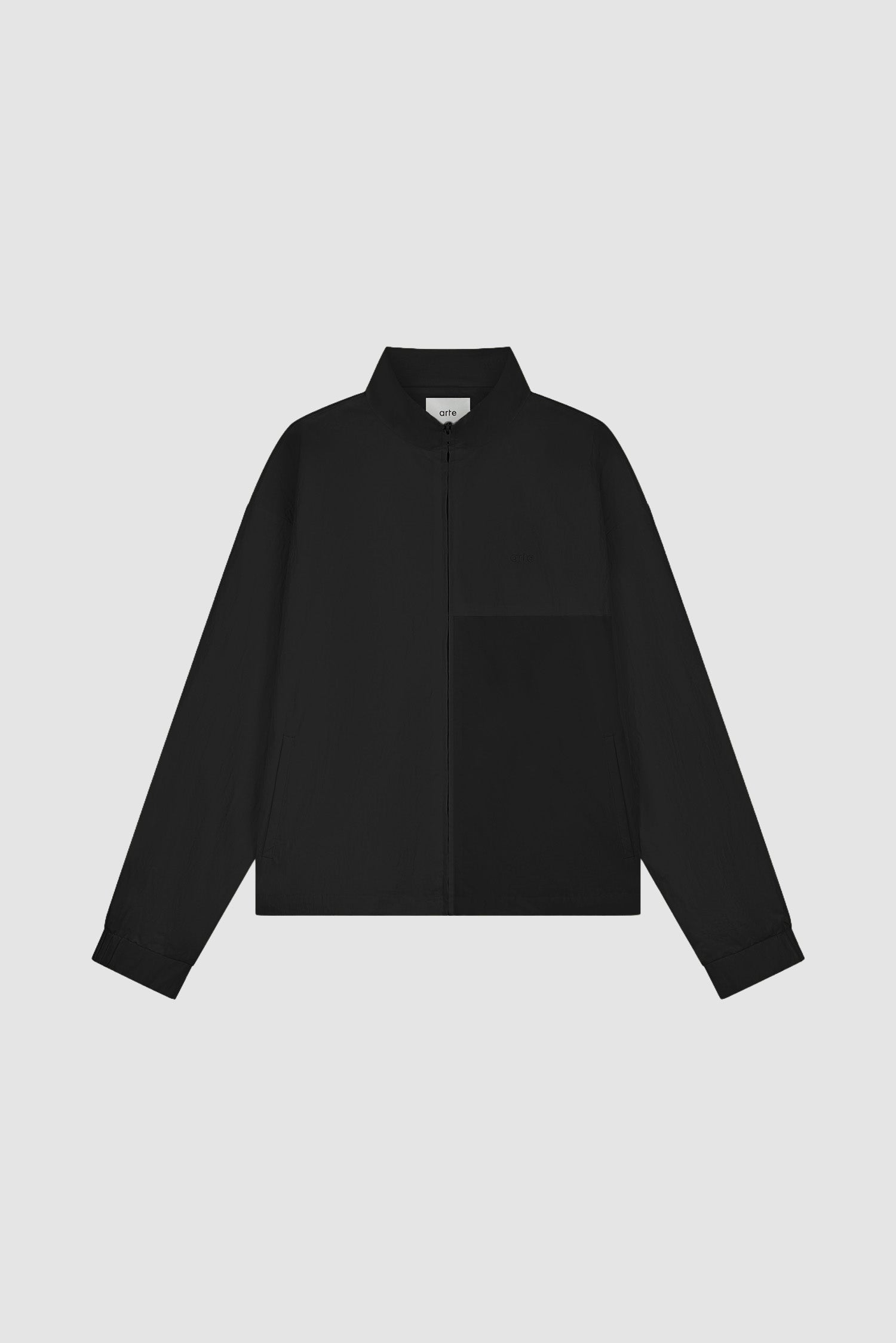 Veste de survêtement carrée - Noir