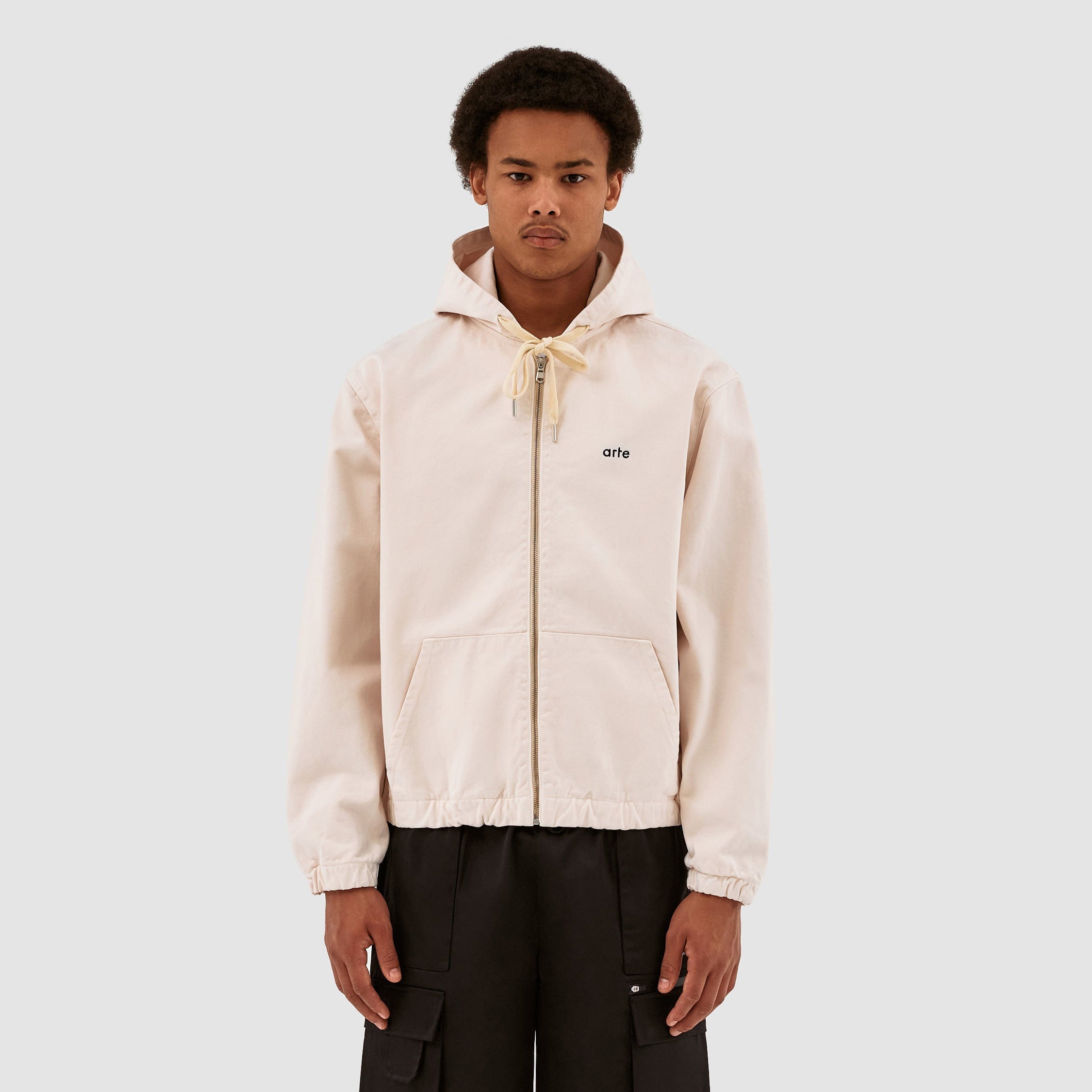 Veste à capuche Jonas - Crème