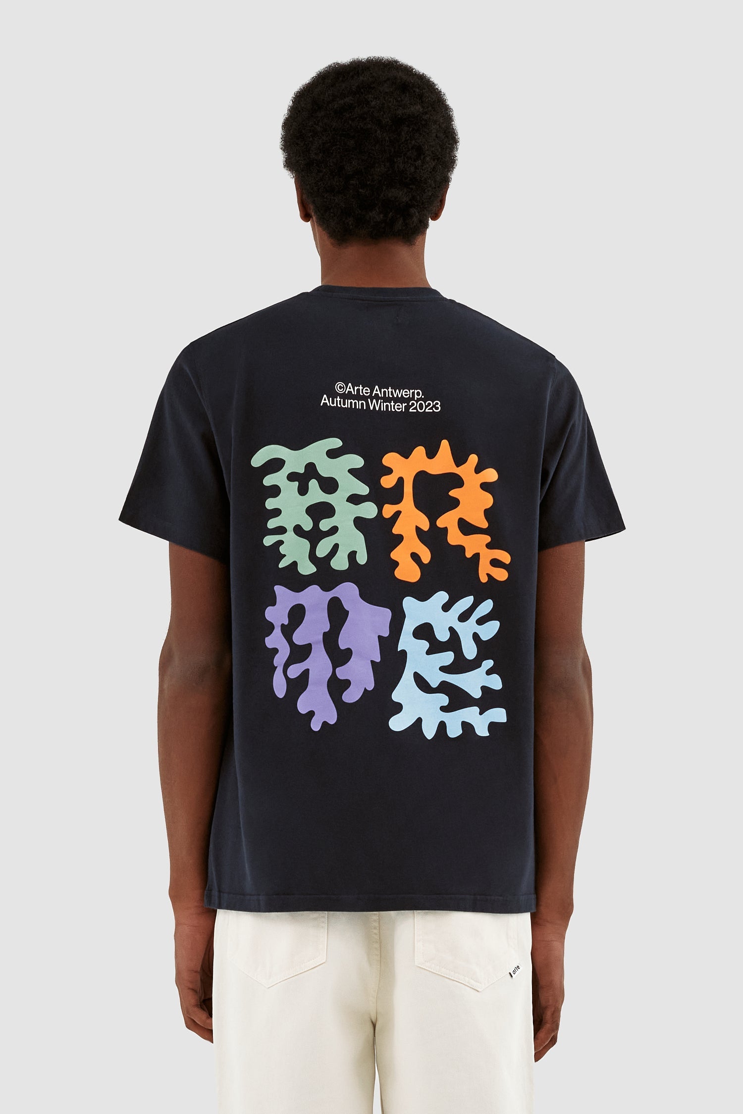 T-shirt Tommy Back Arte - Marine