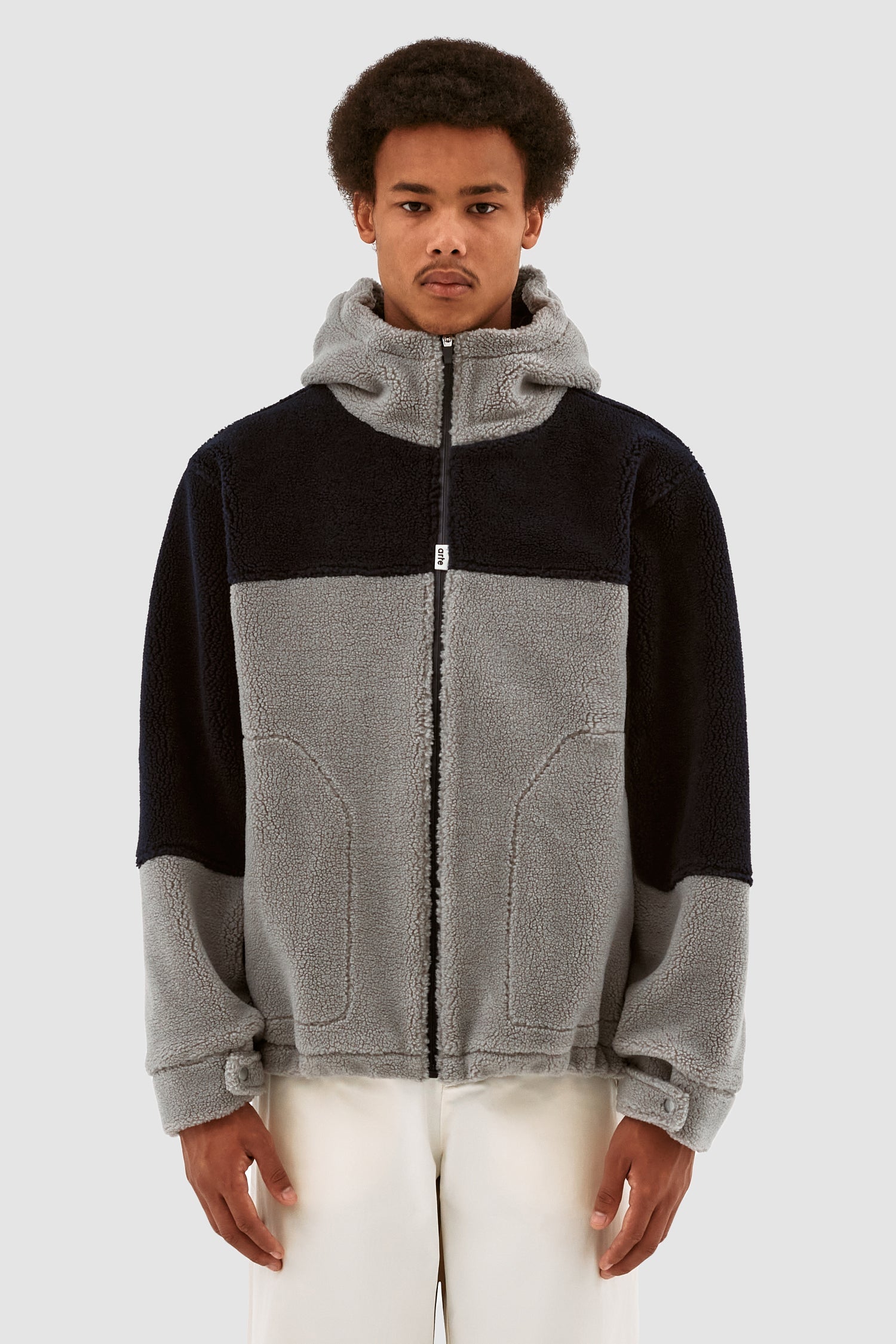 Veste Jake Colorblock - Gris/Marine