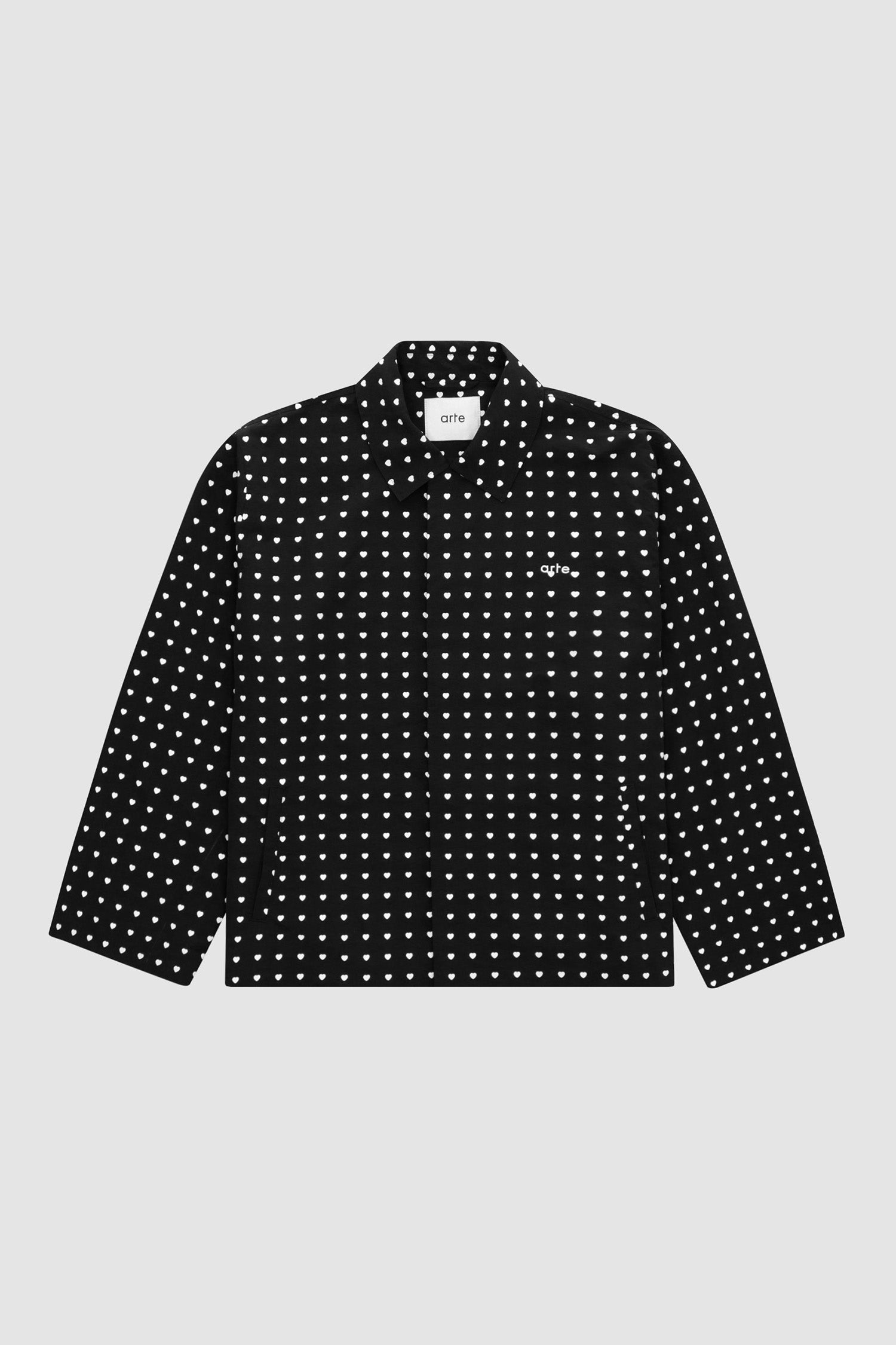 Veste Jules Heart - Noir/Blanc