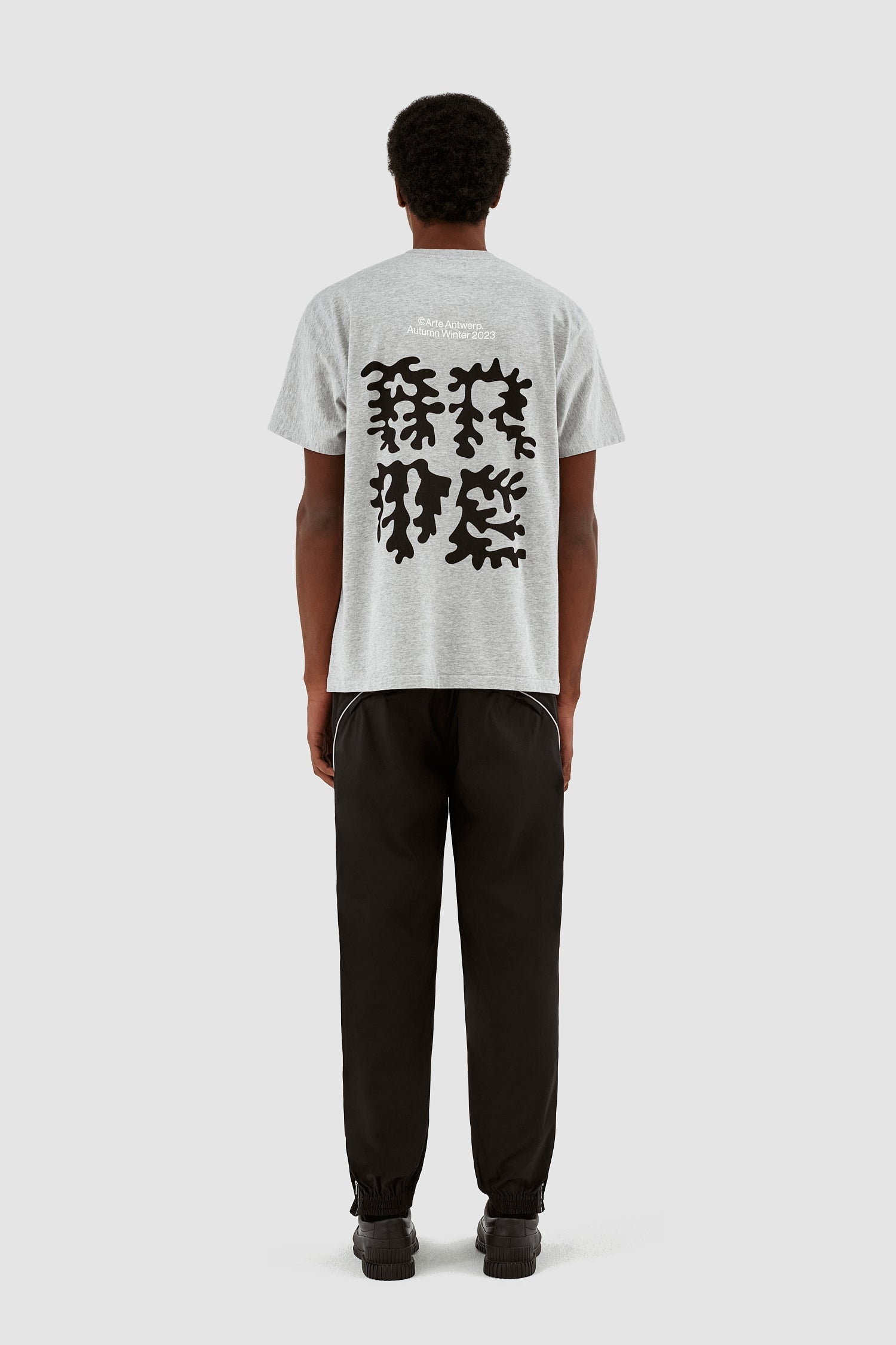 T-shirt Tommy Back Arte - Gris