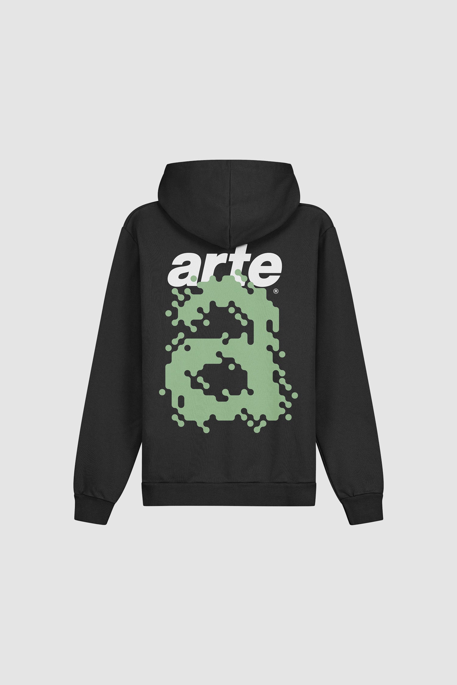 Harmon Back A Pixel Hoodie - Noir