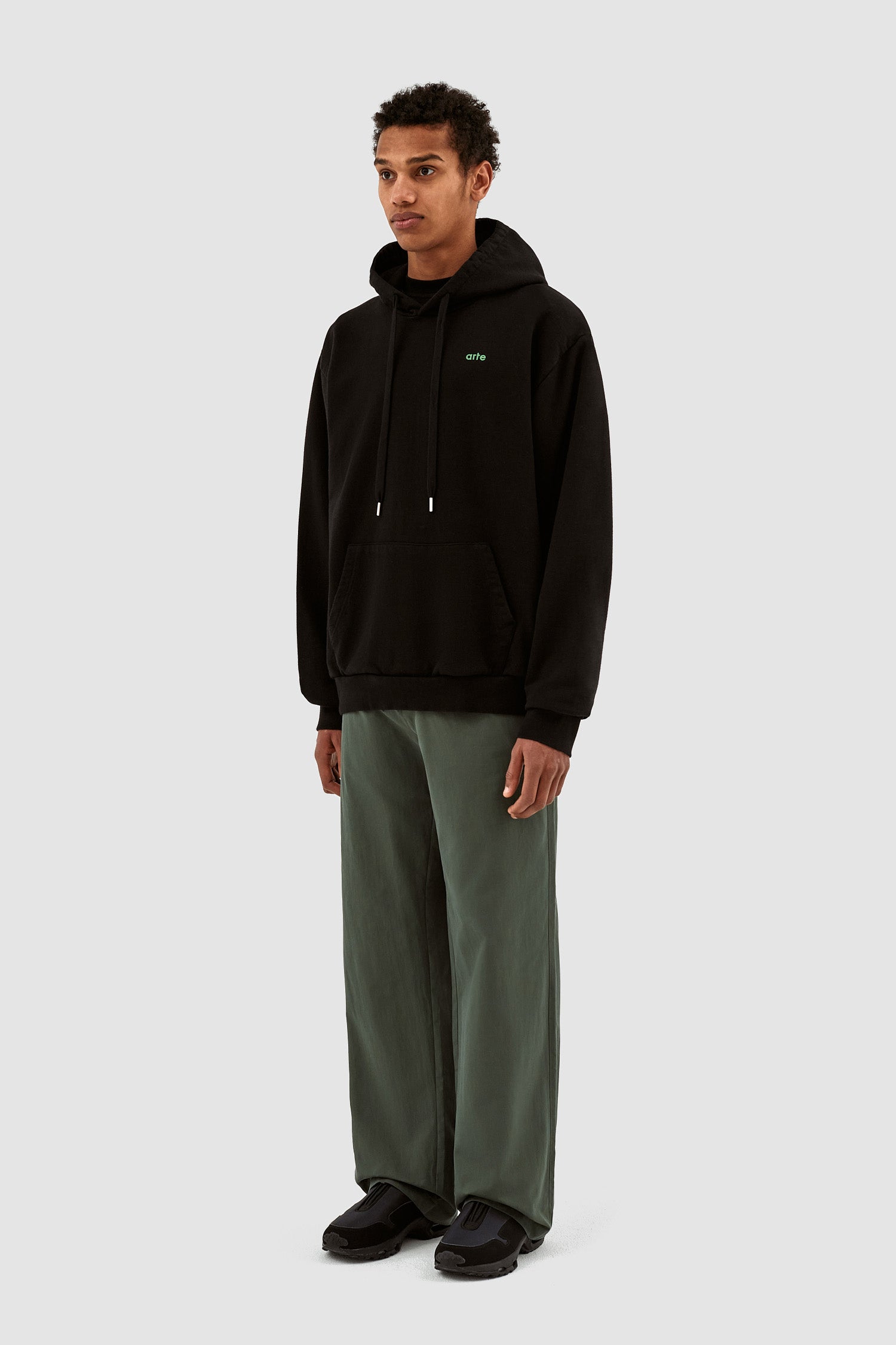 Harmon Back A Pixel Hoodie - Noir