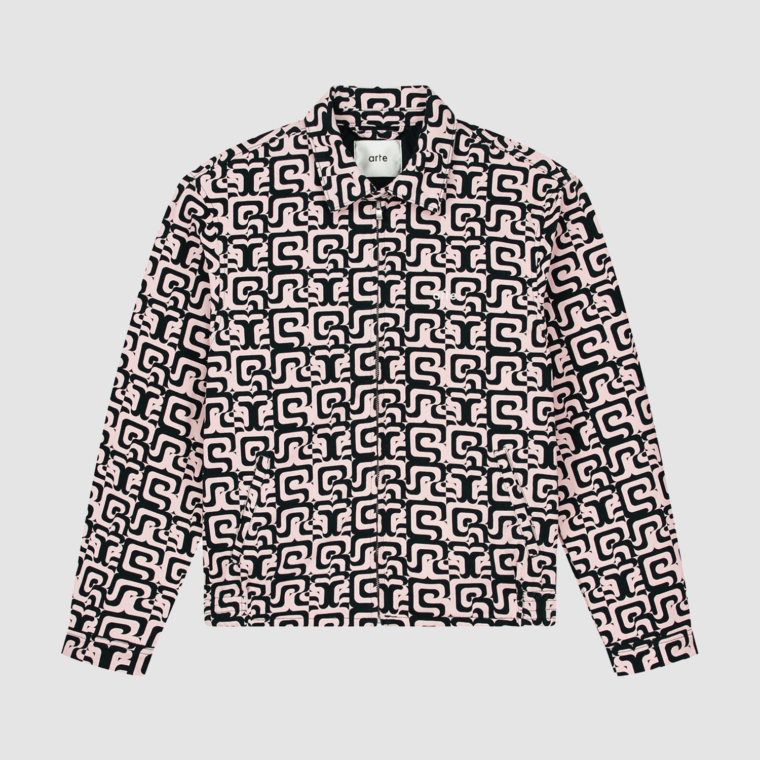 Veste Jones Allover - Marine/Crème