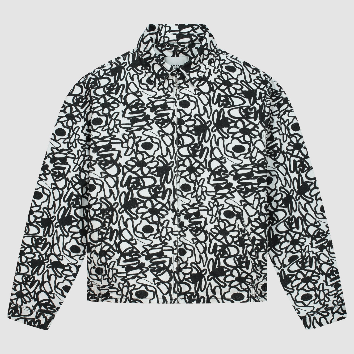 Veste Allover Flowers - Blanc