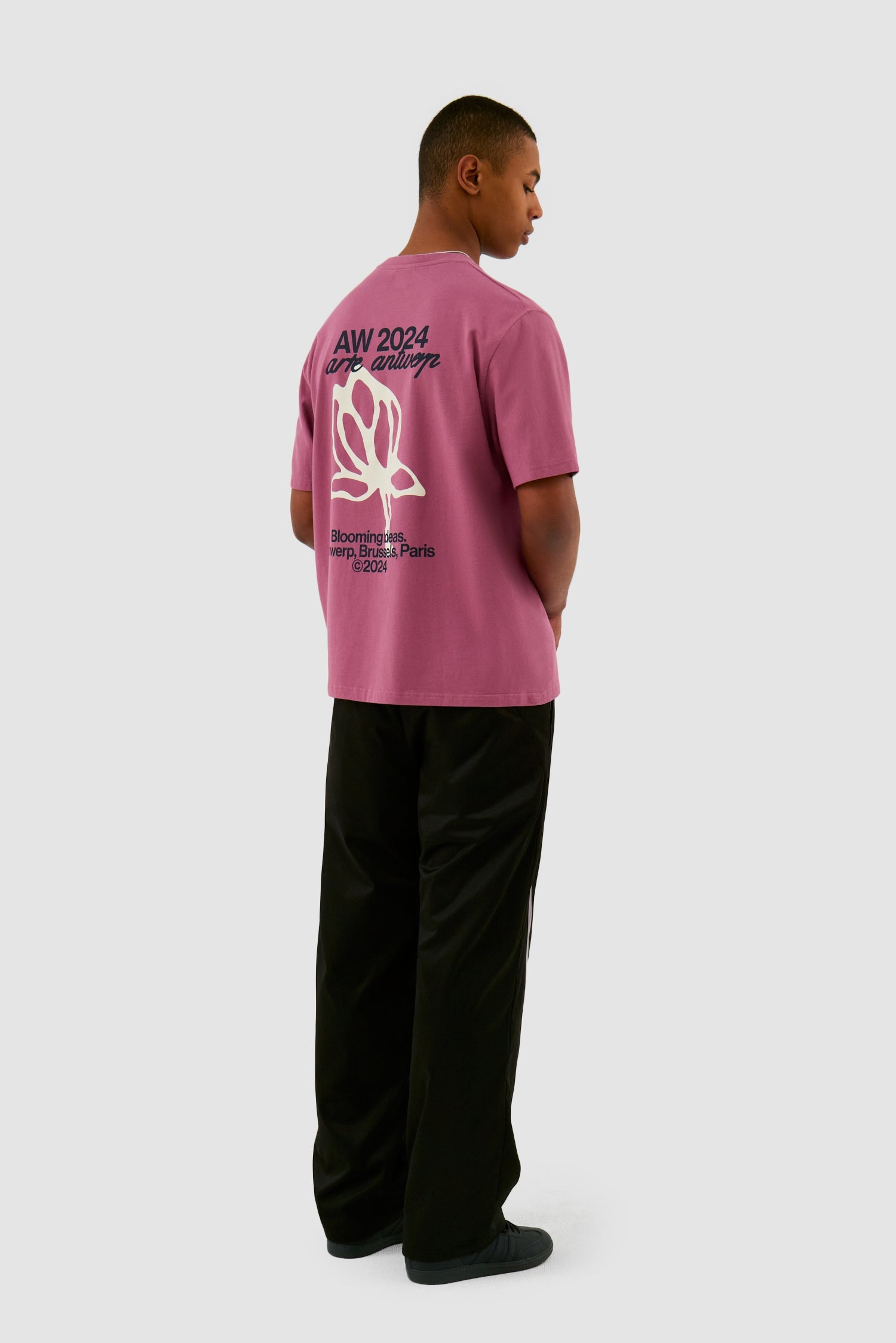 T-shirt tulipe - Rose