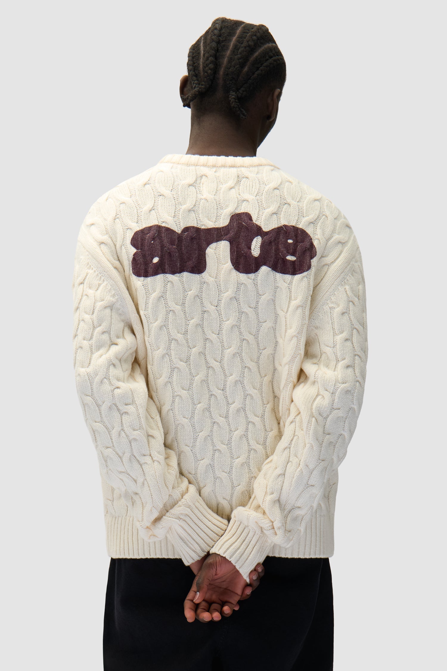 [défectueux] Pull en maille Arte - Crème