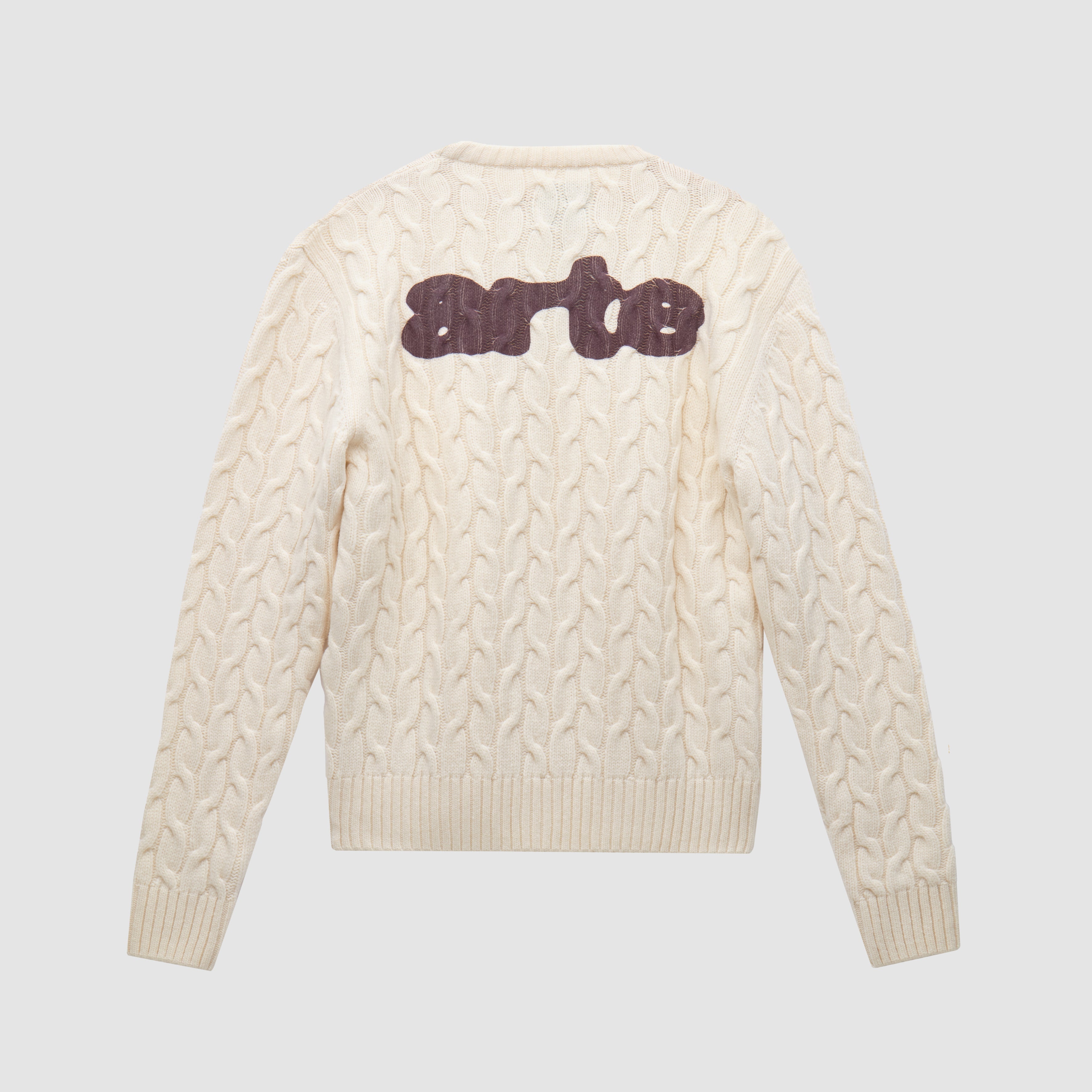 [défectueux] Pull en maille Arte - Crème