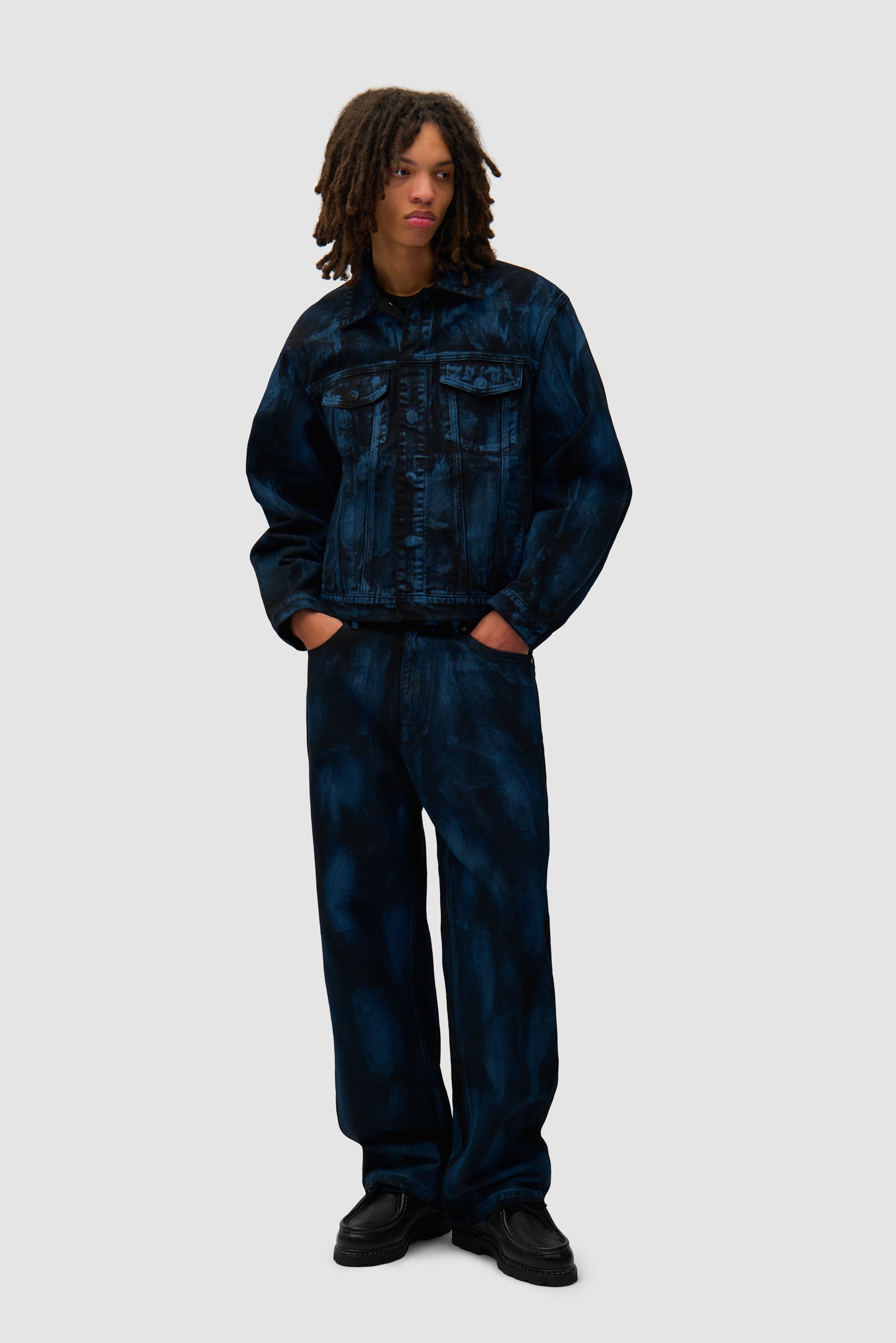 Veste peinture - Noir