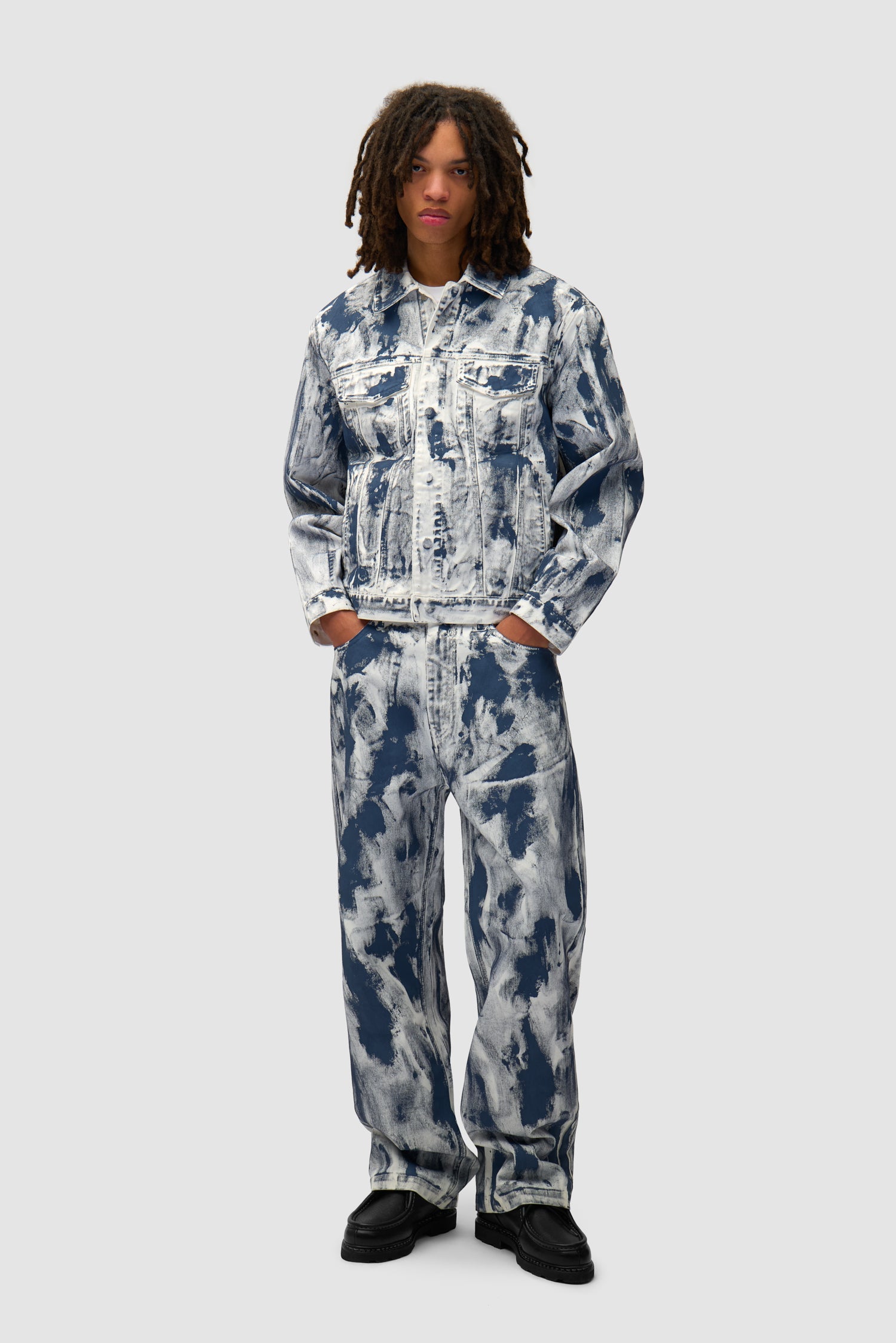 Veste peinture - Blanc