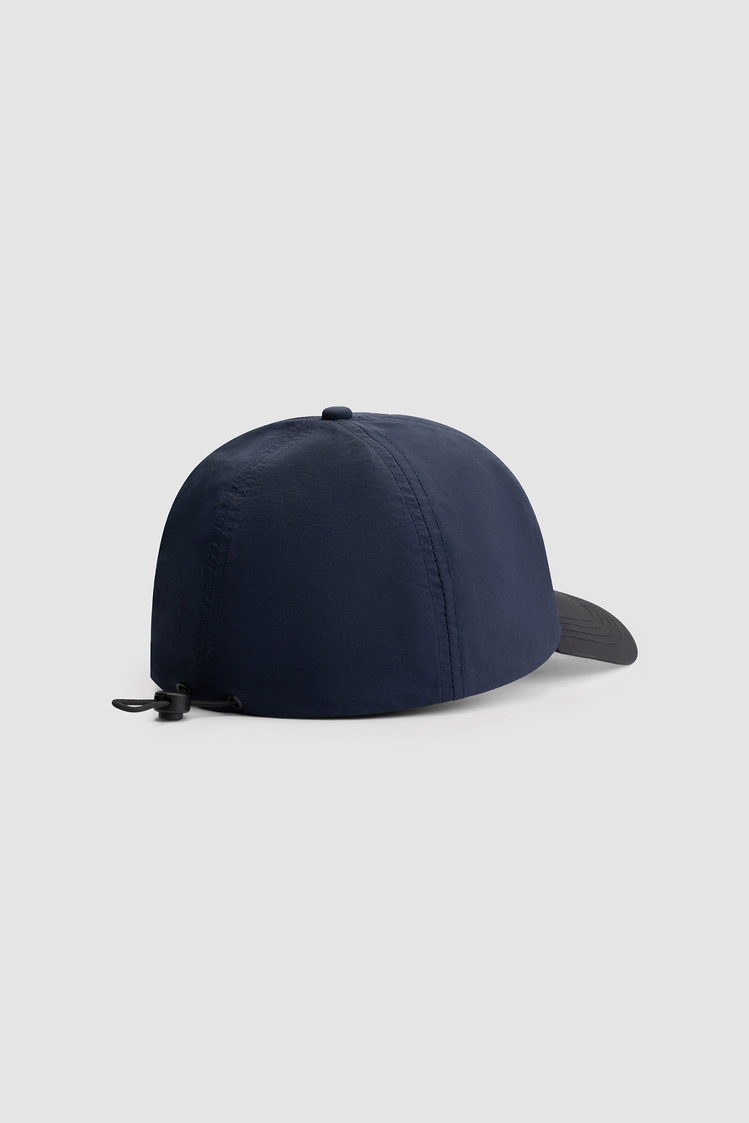 Casquette à cordon de canne - Marine/Noir