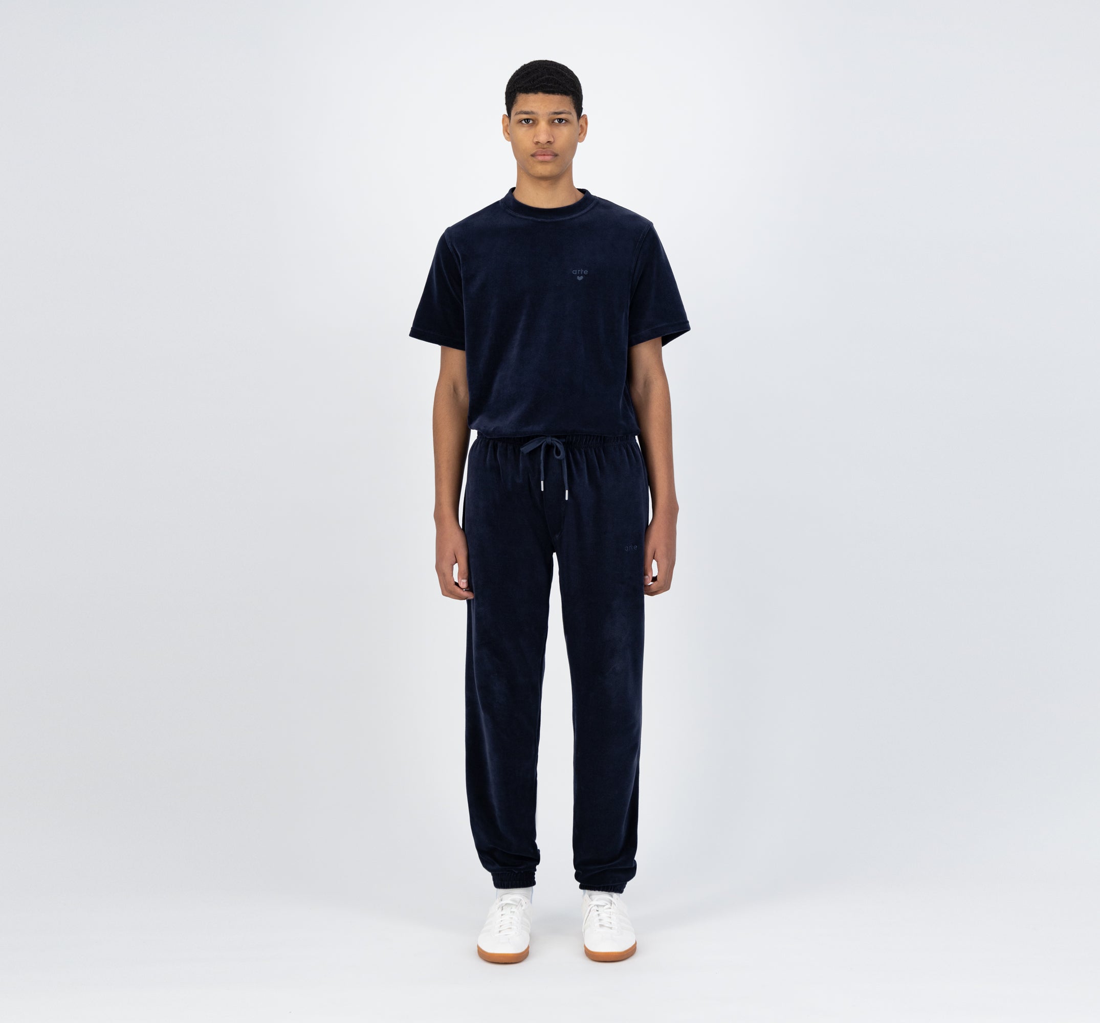 Pantalon en velours Chasen - Marine