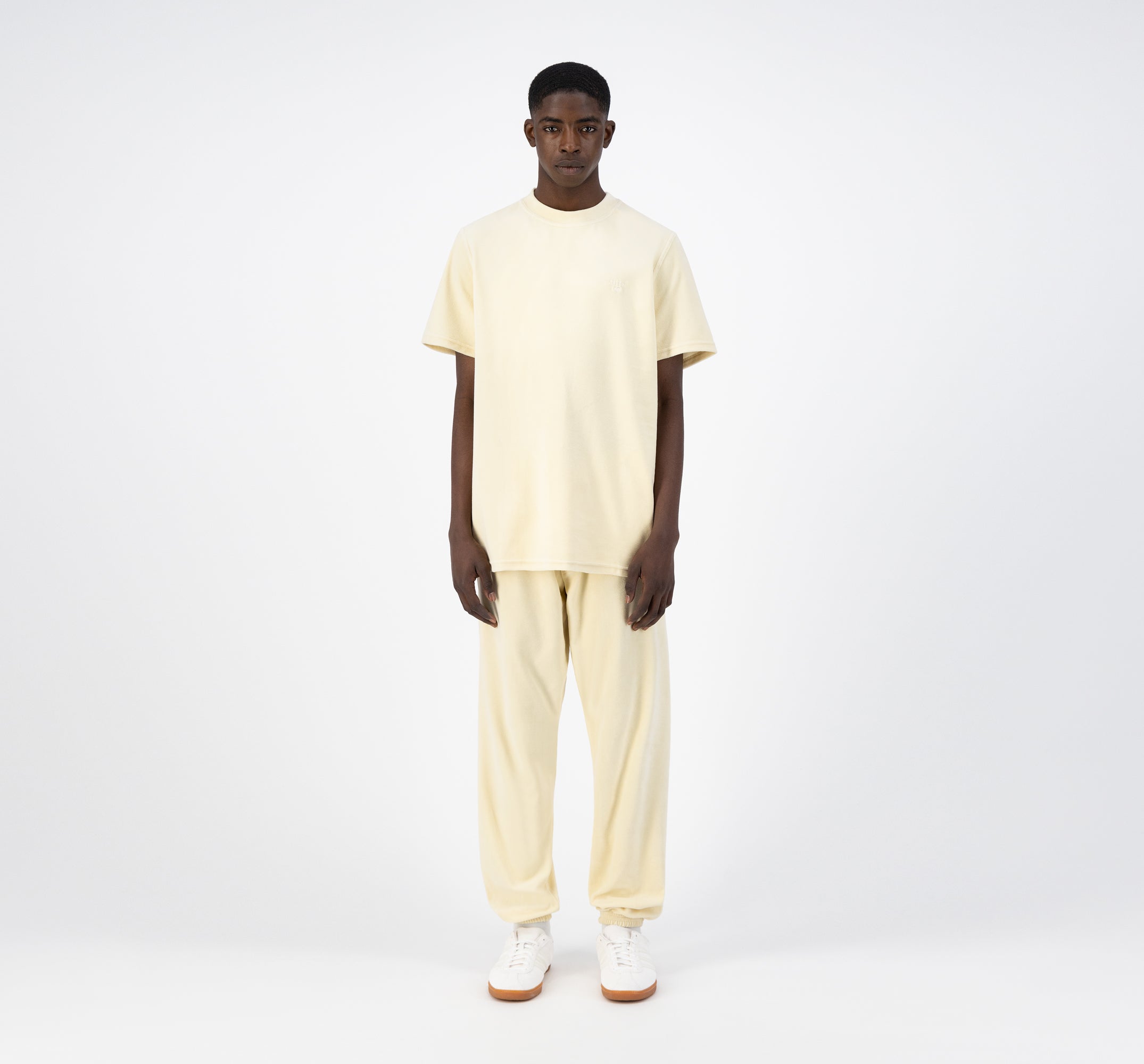 T-shirt en velours Tsai - Crème