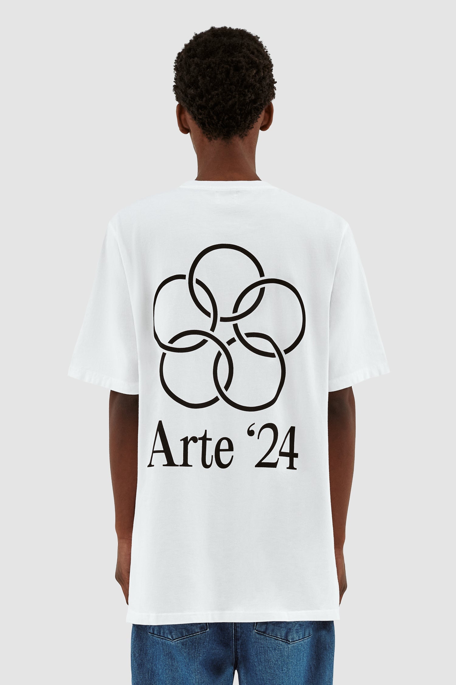 Teo Back Rings T-shirt - Blanc