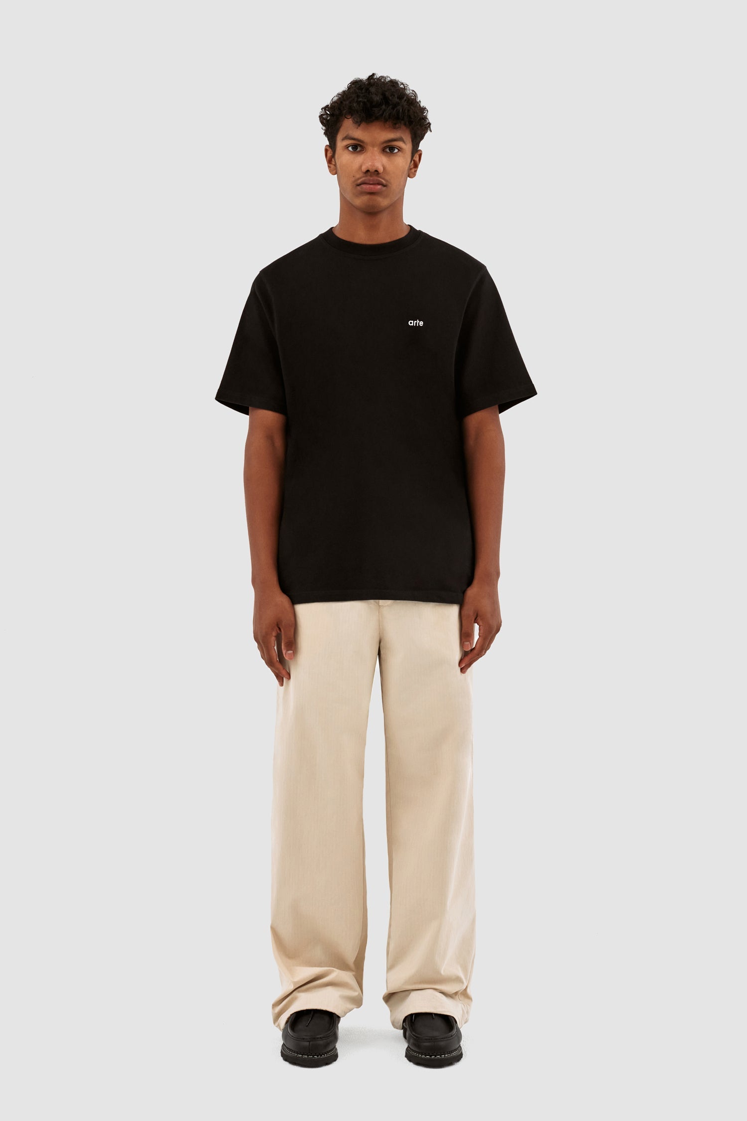 Pantalon à cordon de serrage Peter - Crème