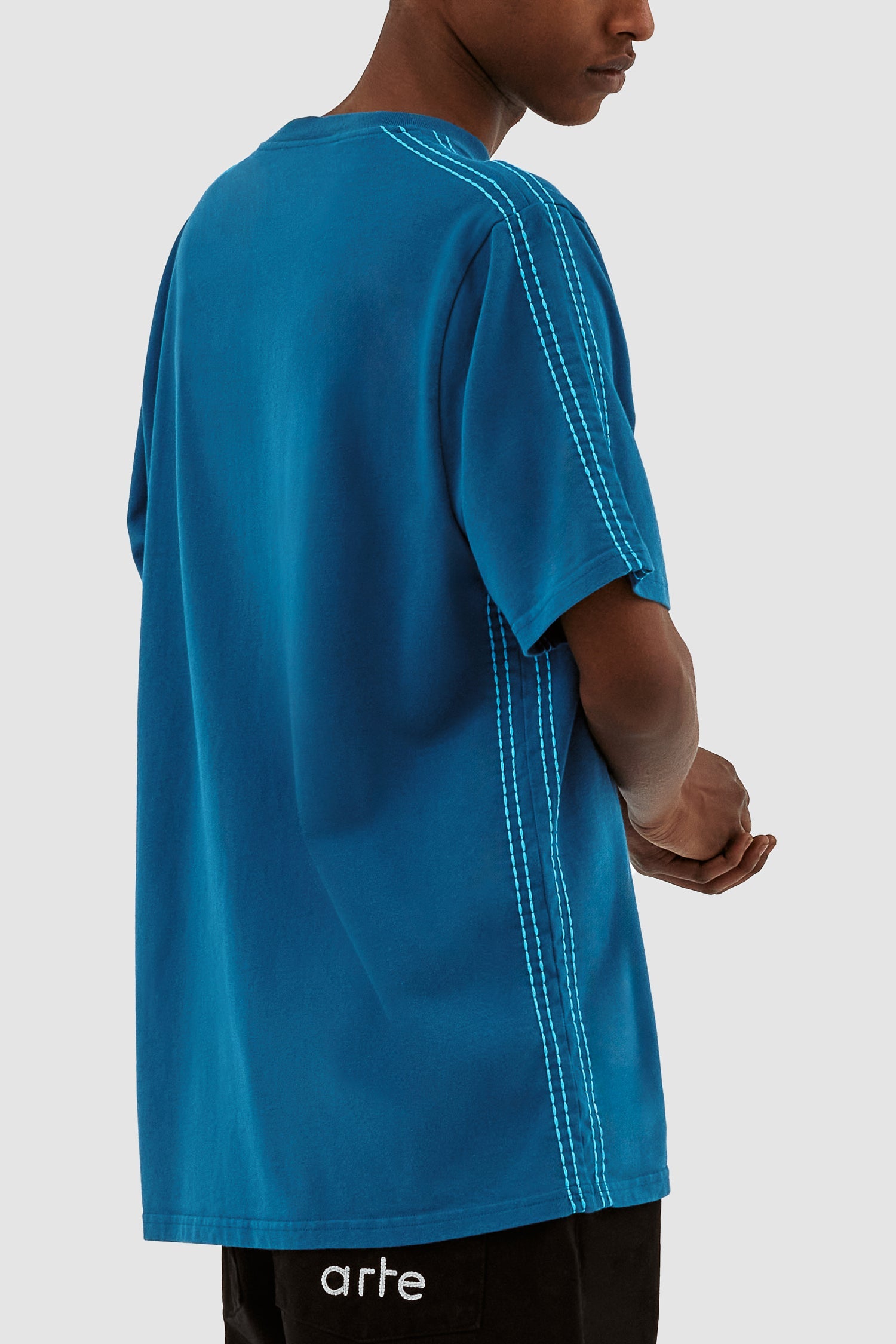 Chemise à manches détaillées Trevor - Bleu