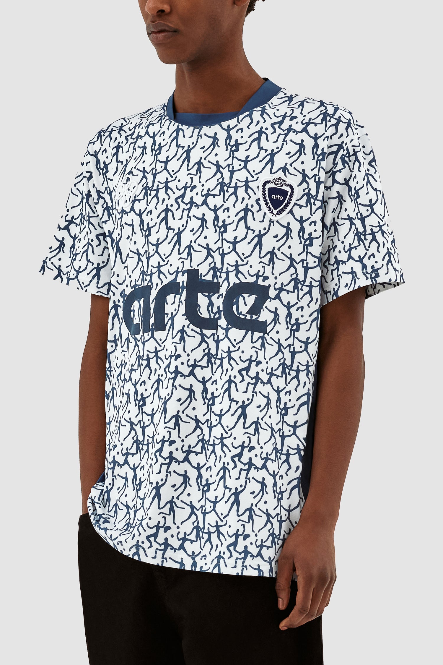 Chemise Silvester - Blanc/Marine