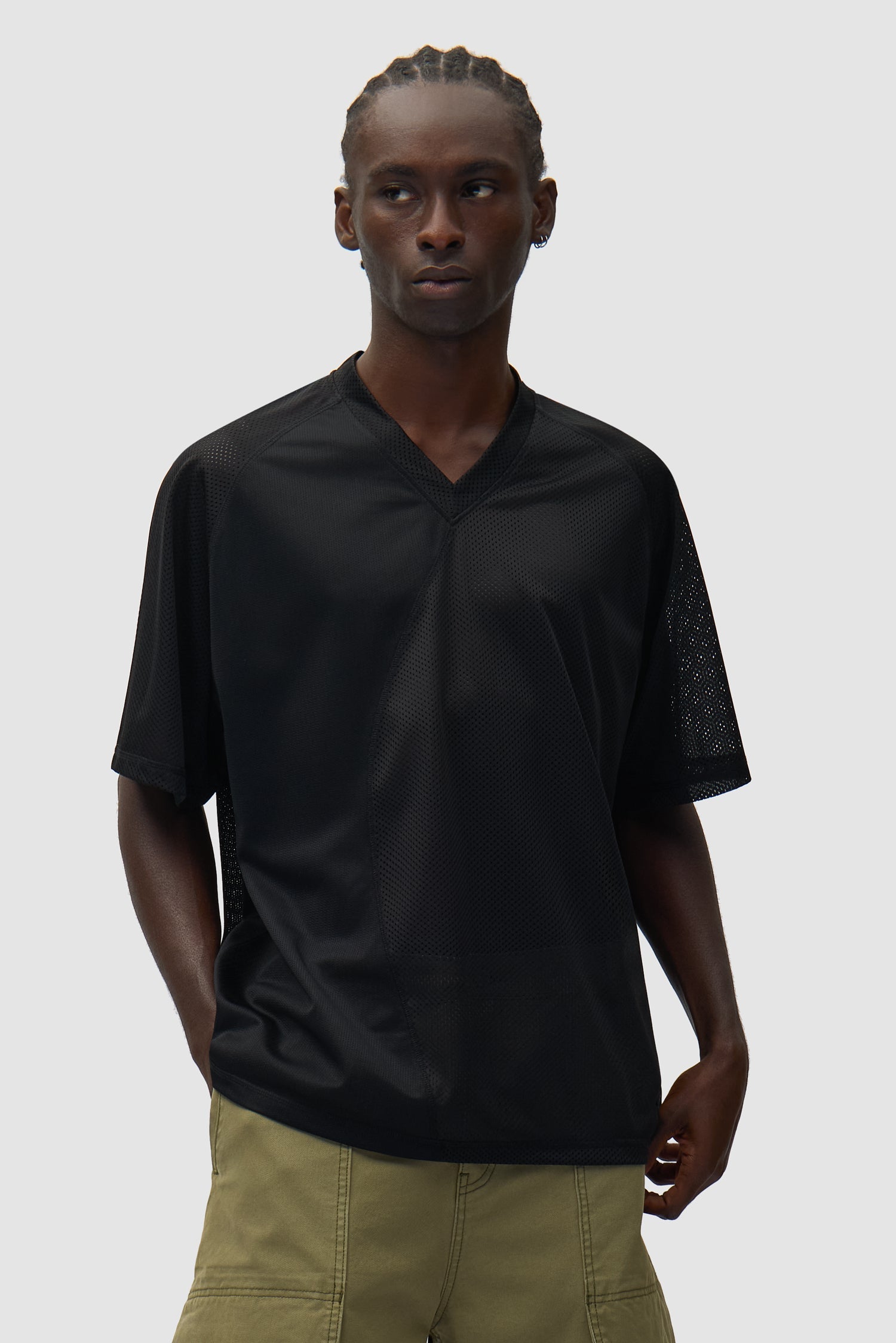 T-shirt Multi Mesh - Noir