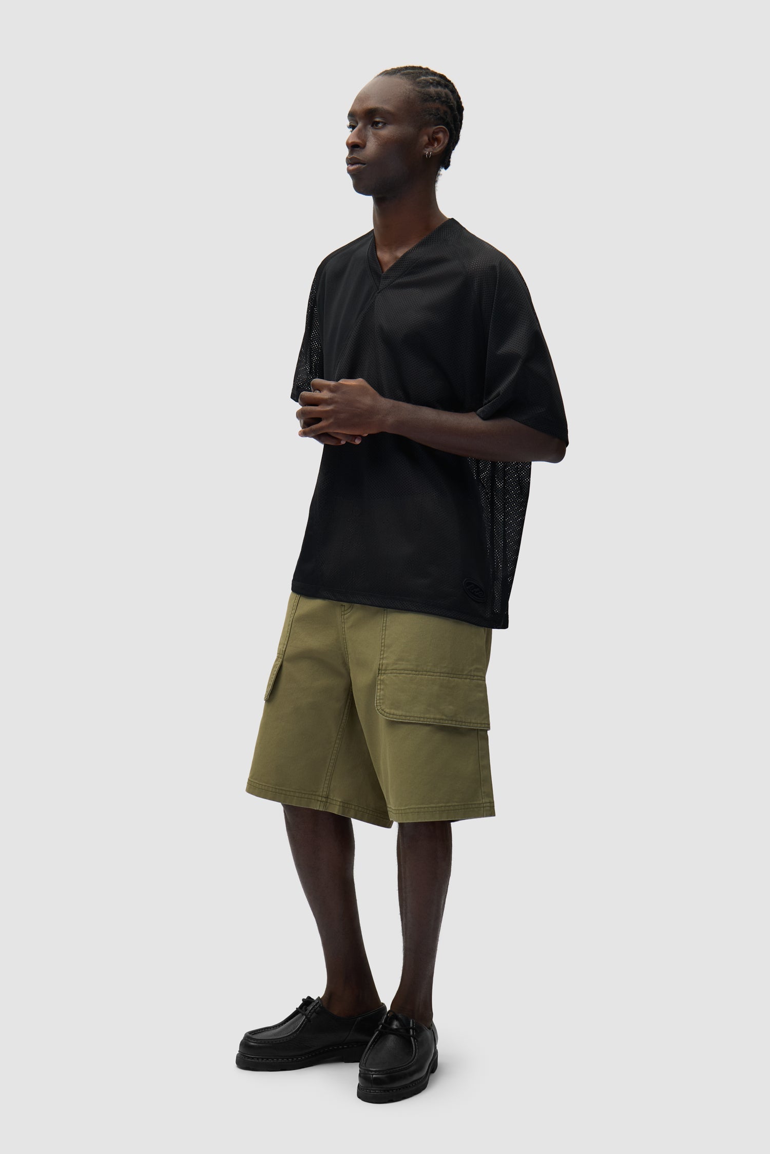 T-shirt Multi Mesh - Noir