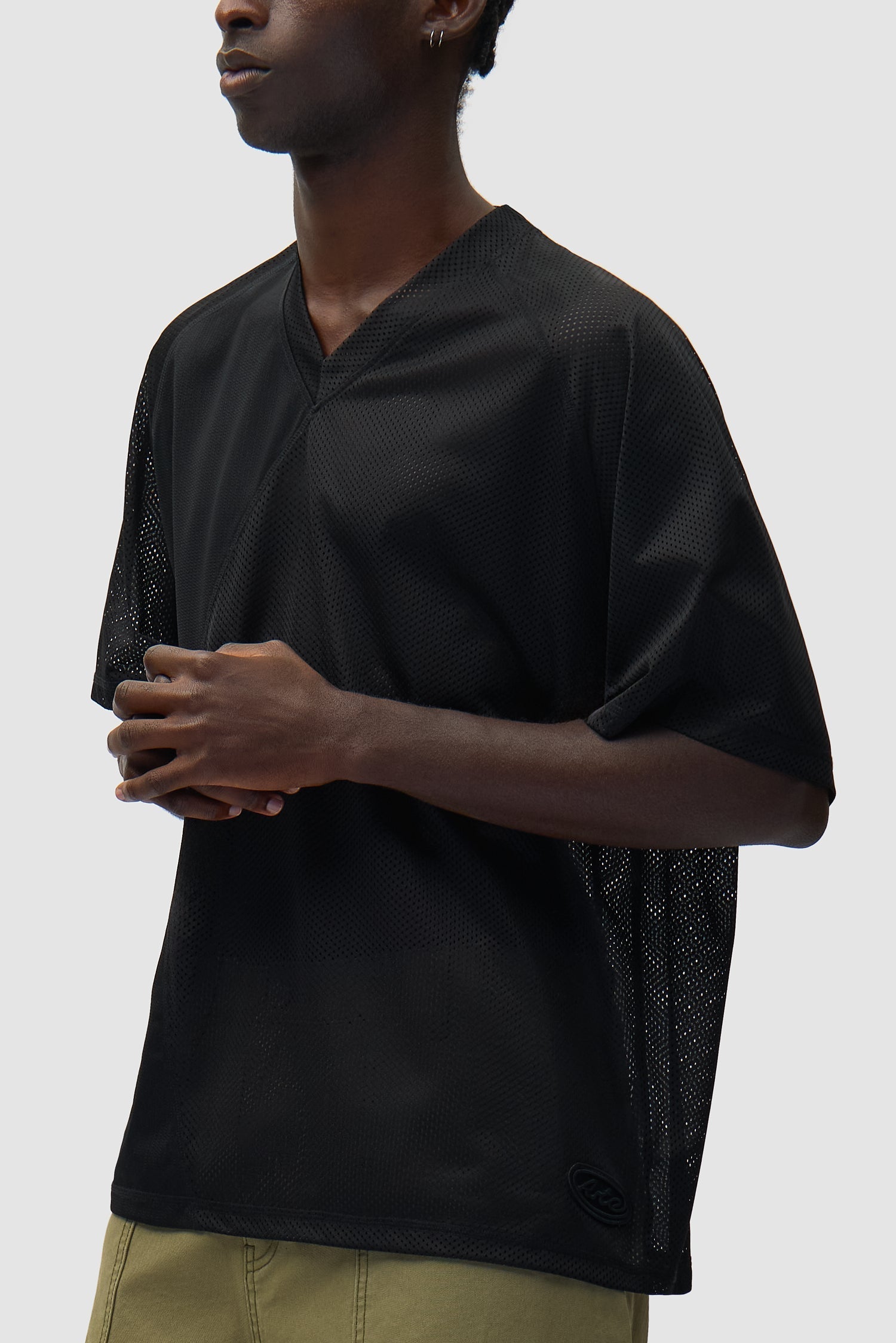 T-shirt Multi Mesh - Noir