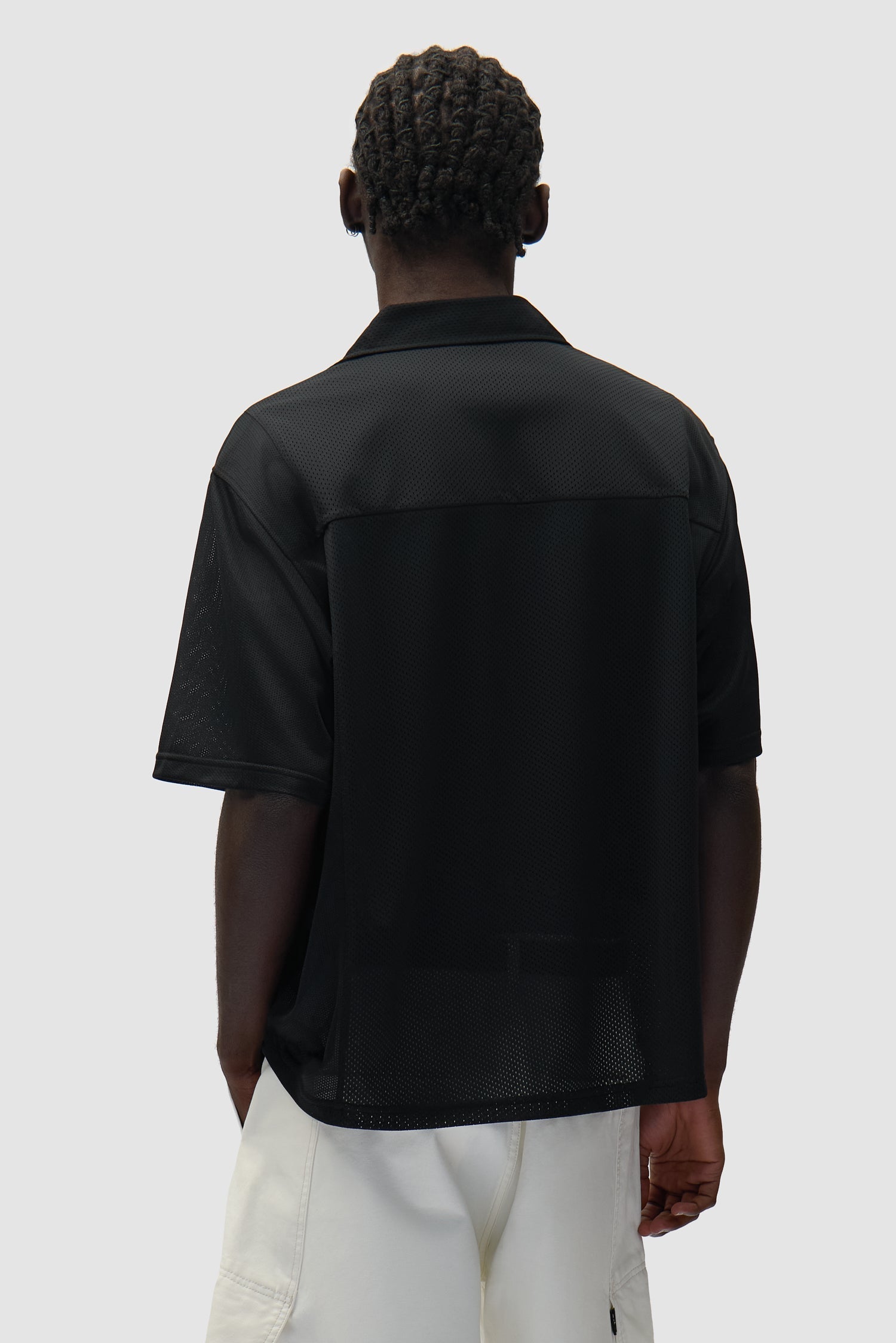 Chemise en maille - Noir