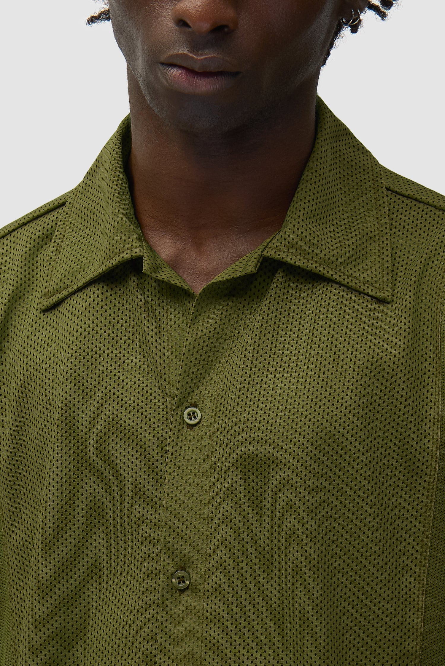 Chemise en maille - Vert