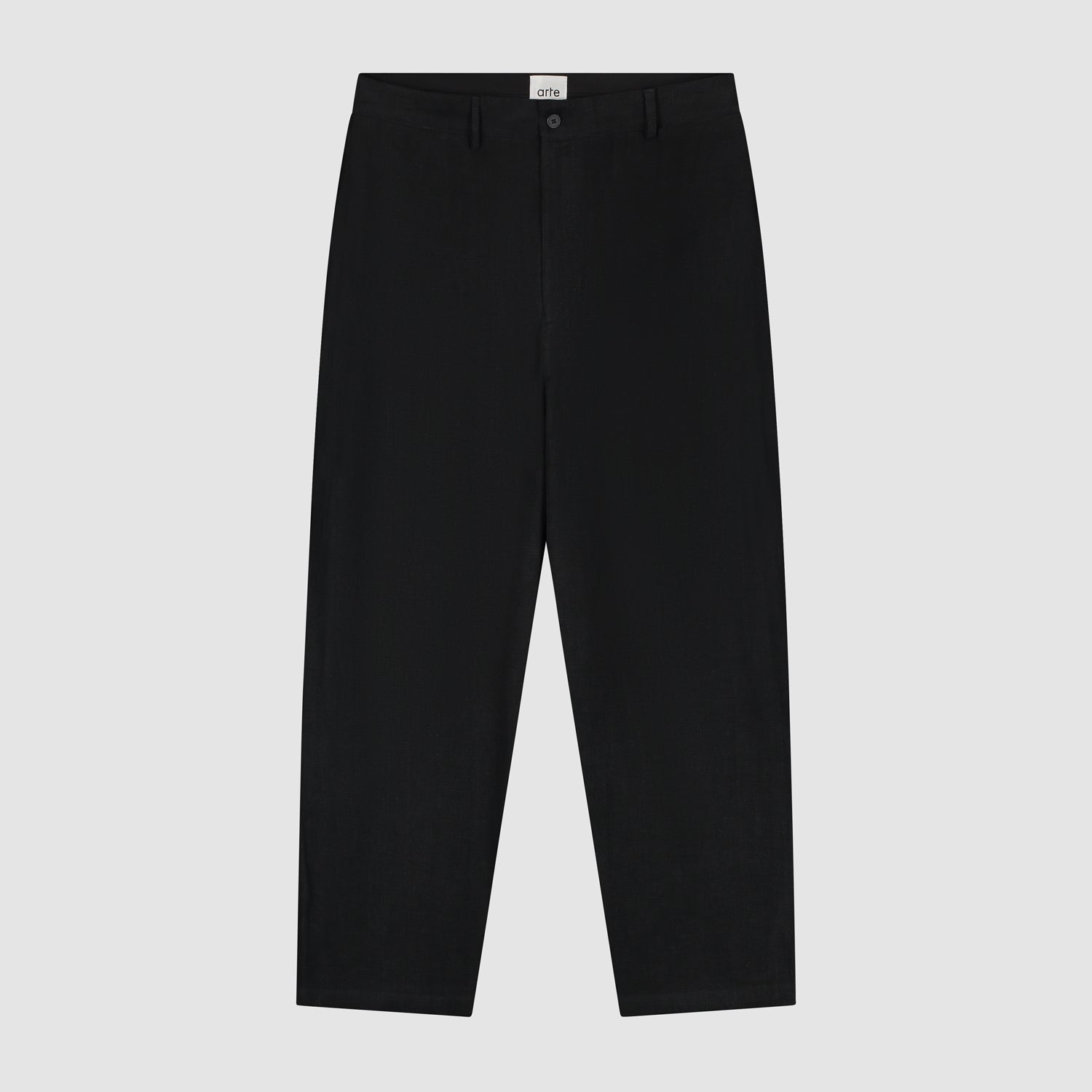 Pantalon de costume en lin - Noir