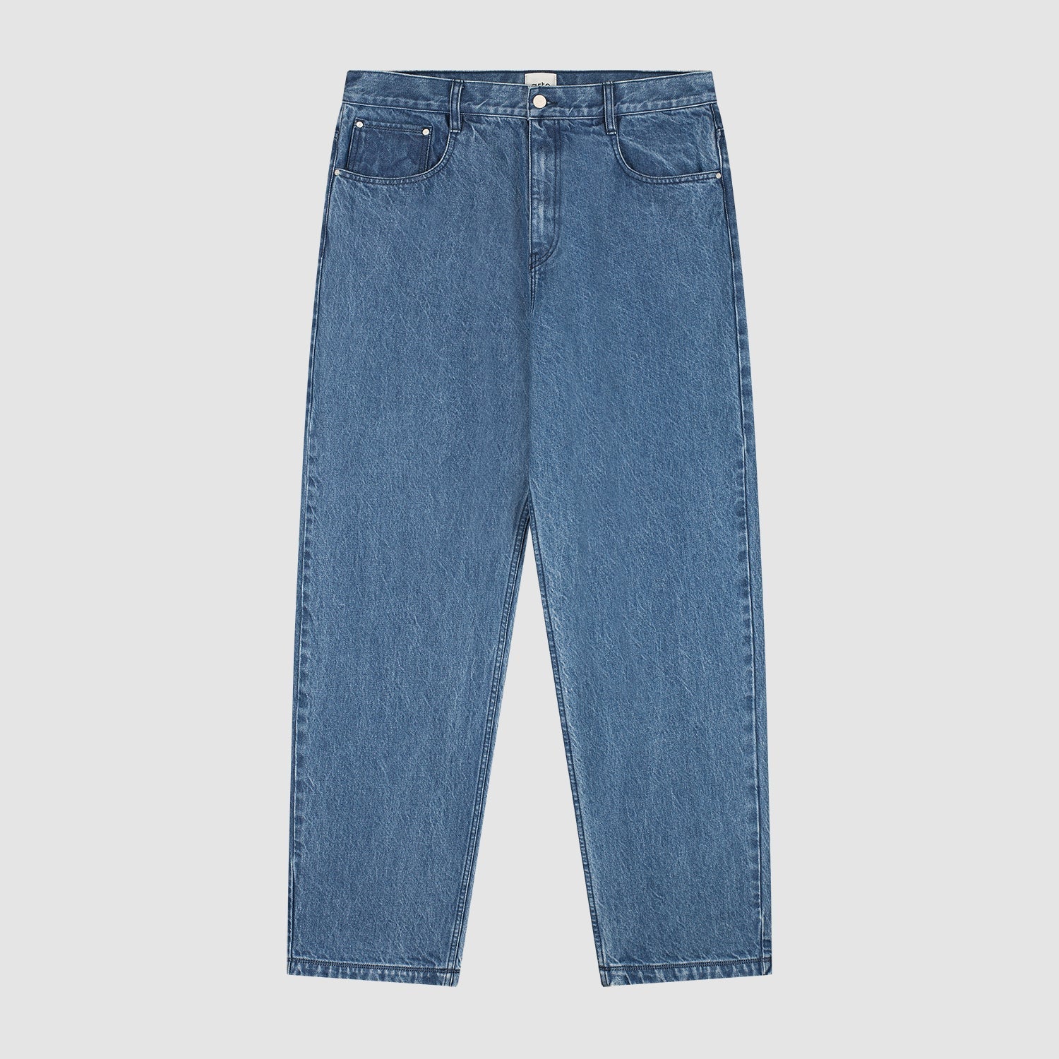 Pantalon baggy - Denim brut