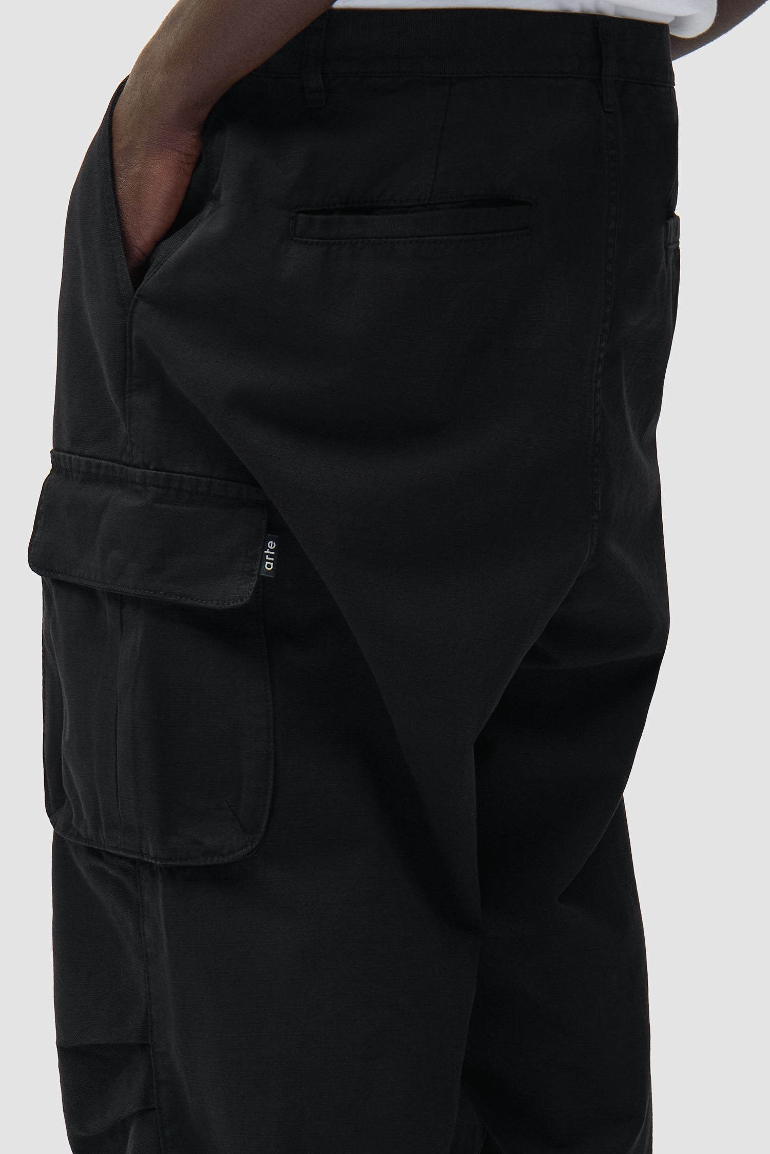 Pantalon Cargo Ribstop - Noir