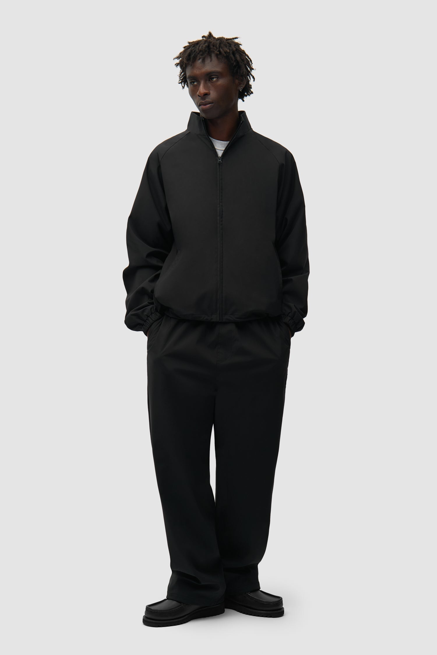 Veste de survêtement de marque - Noir